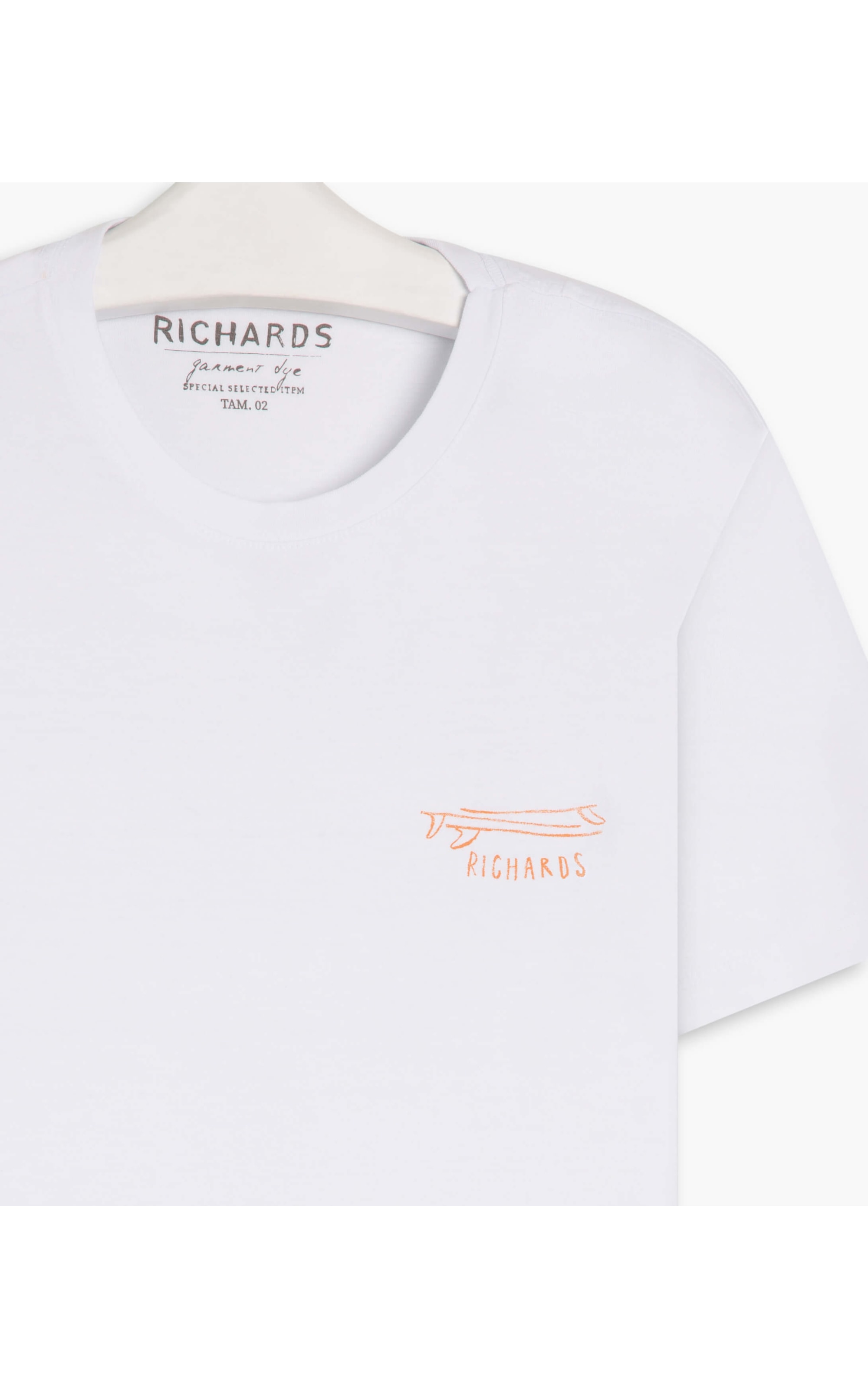 T-Shirt Mm Jipe Surf Costas Branco