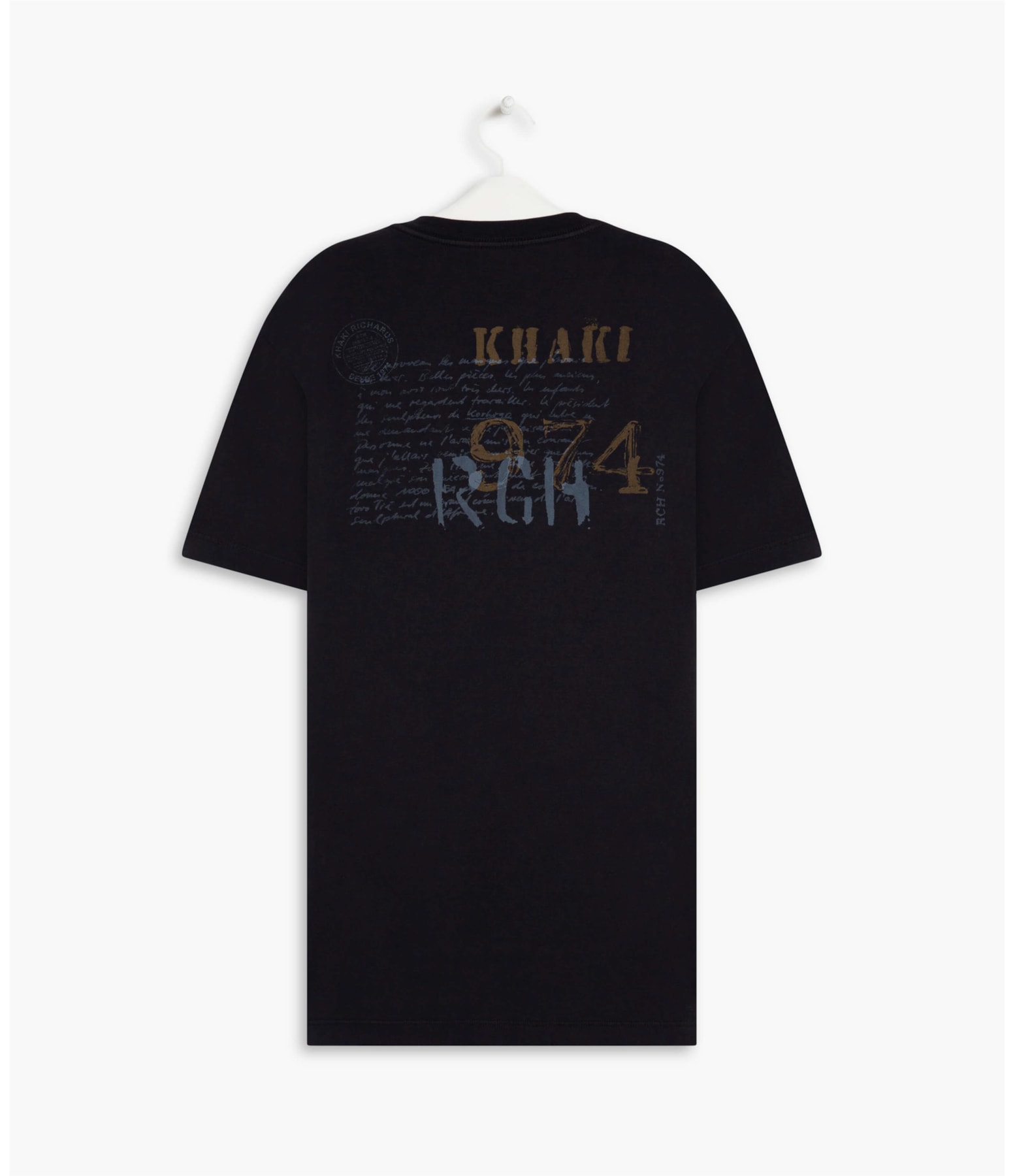 T-Shirt Mm Khaki Paragrafo Dark Navy