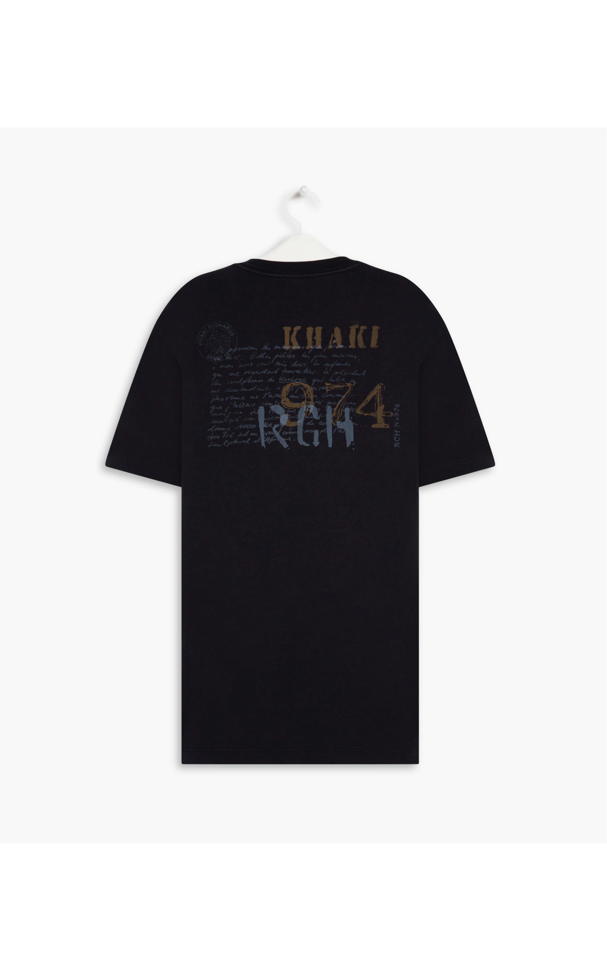 T-Shirt Mm Khaki Paragrafo Dark Navy