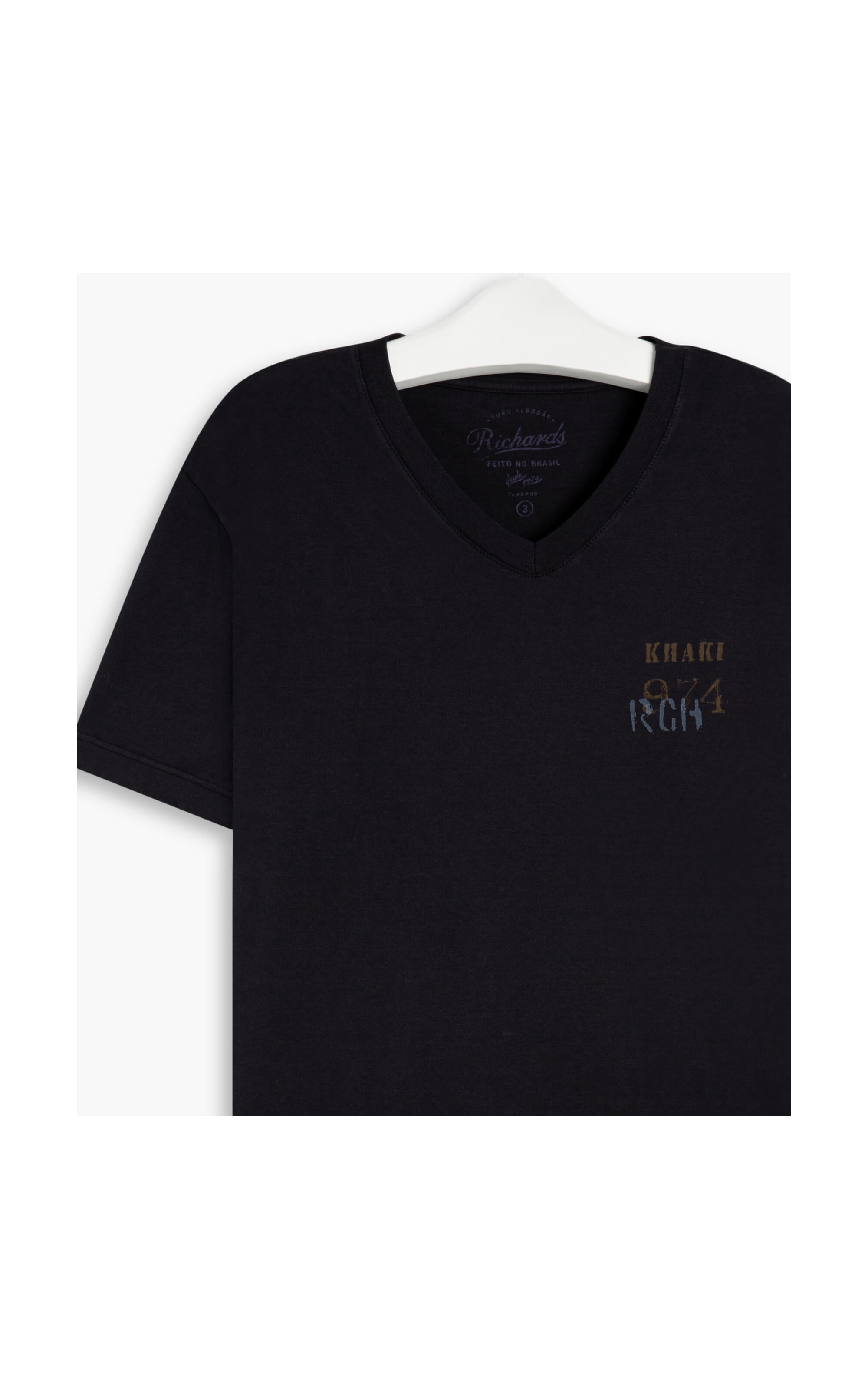 T-Shirt Mm Khaki Paragrafo Dark Navy