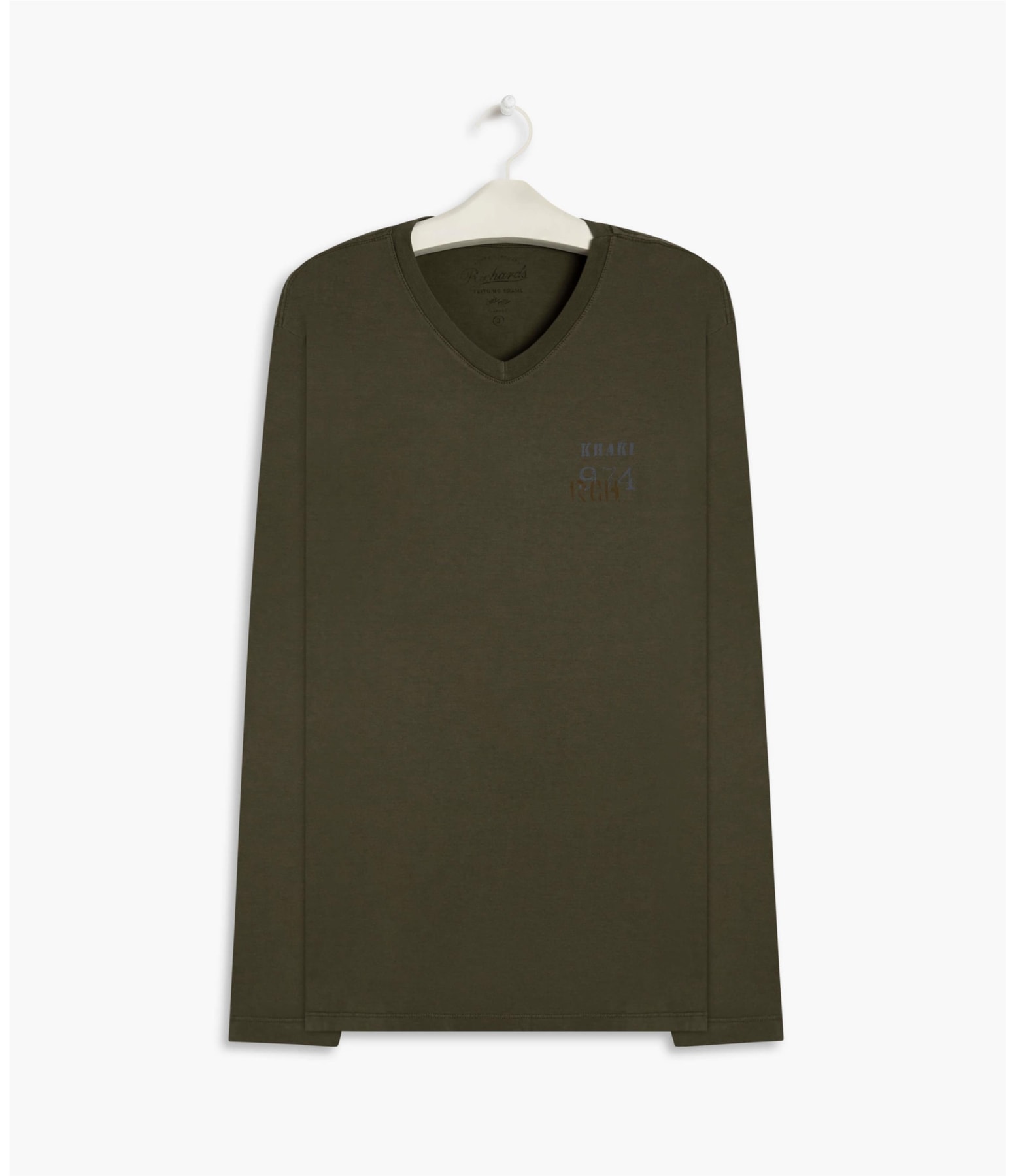 T-Shirt Mm Khaki Paragrafo Ml Verde Army