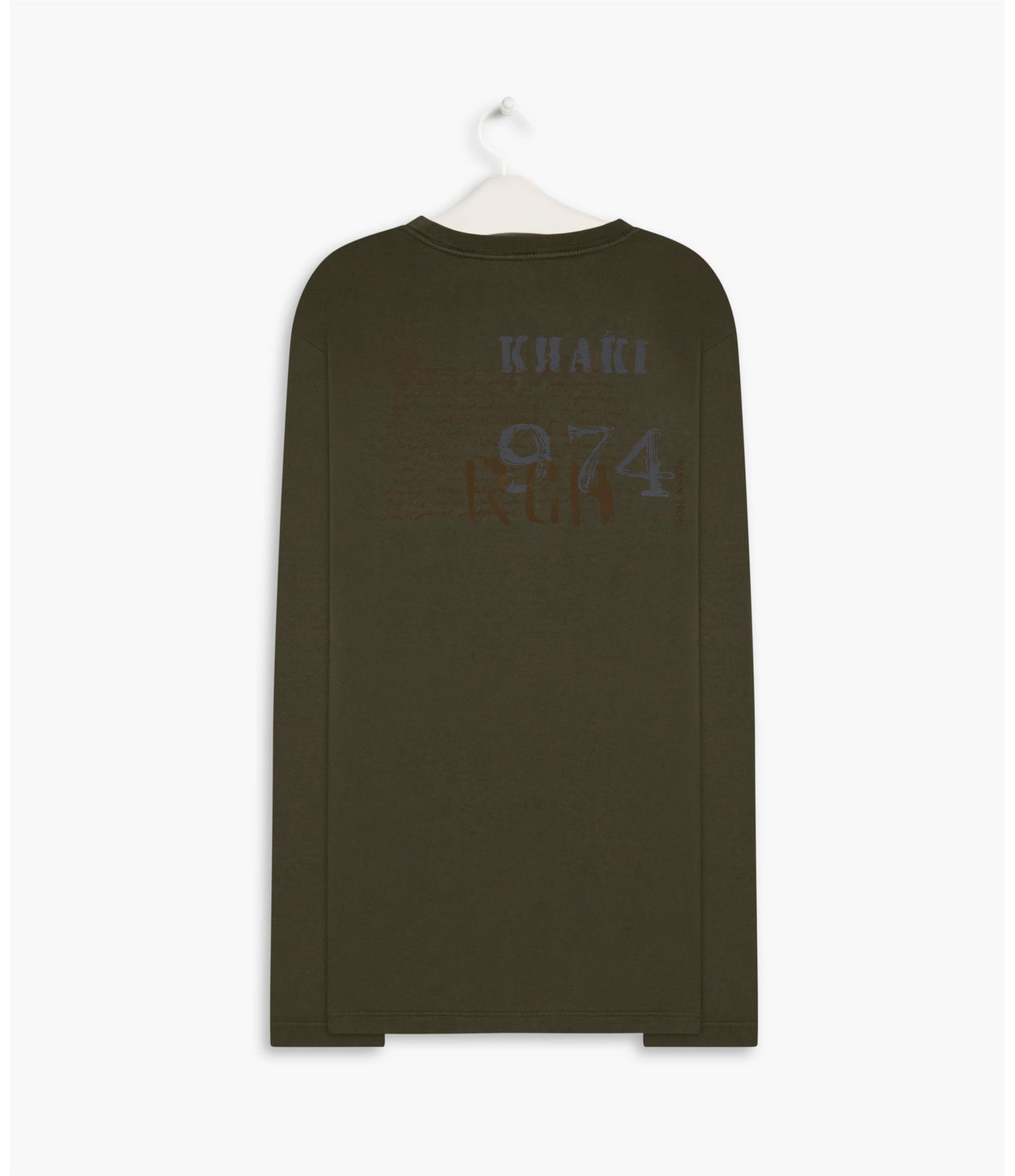 T-Shirt Mm Khaki Paragrafo Ml Verde Army