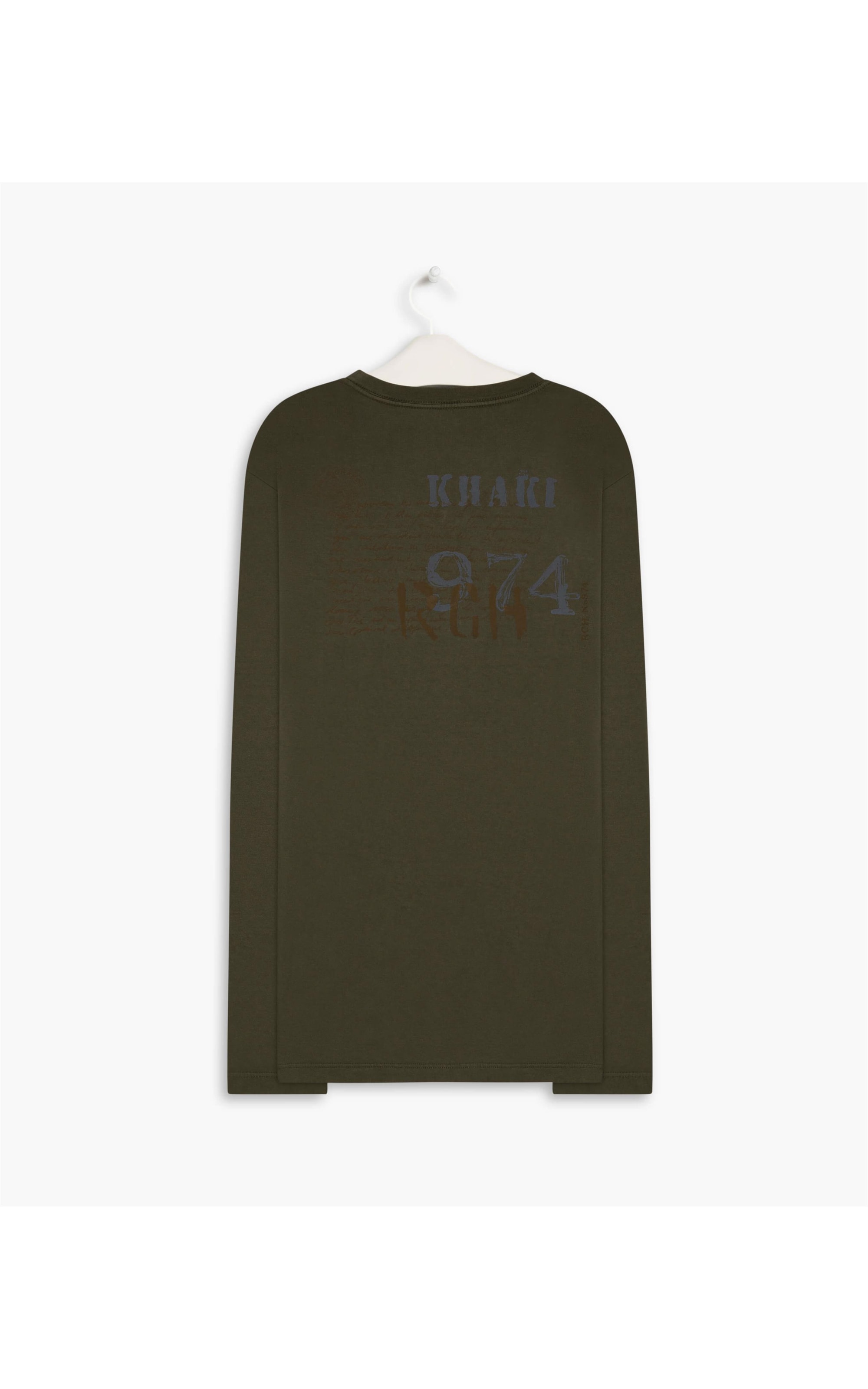 T-Shirt Mm Khaki Paragrafo Ml Verde Army