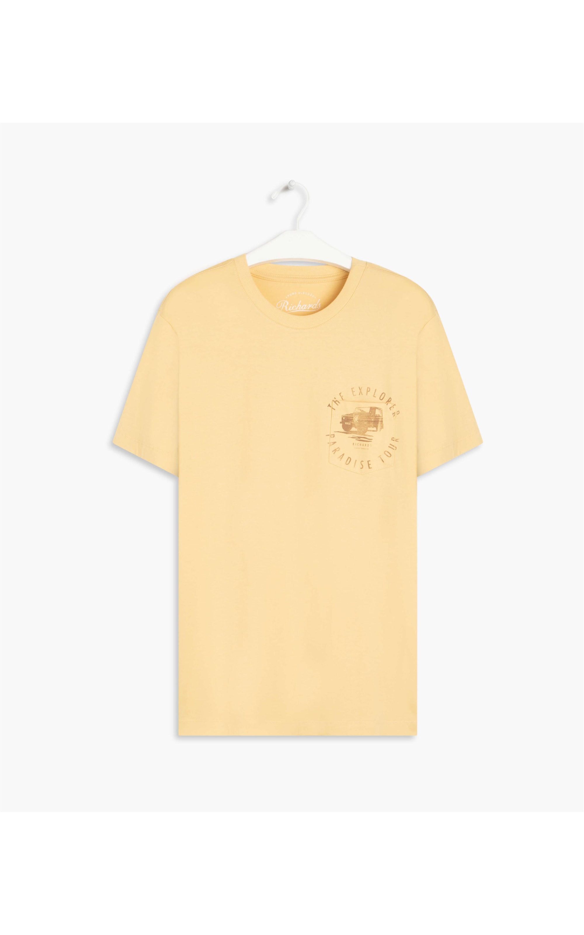 T-Shirt Mm Khaki Pocket Mc Amarelo