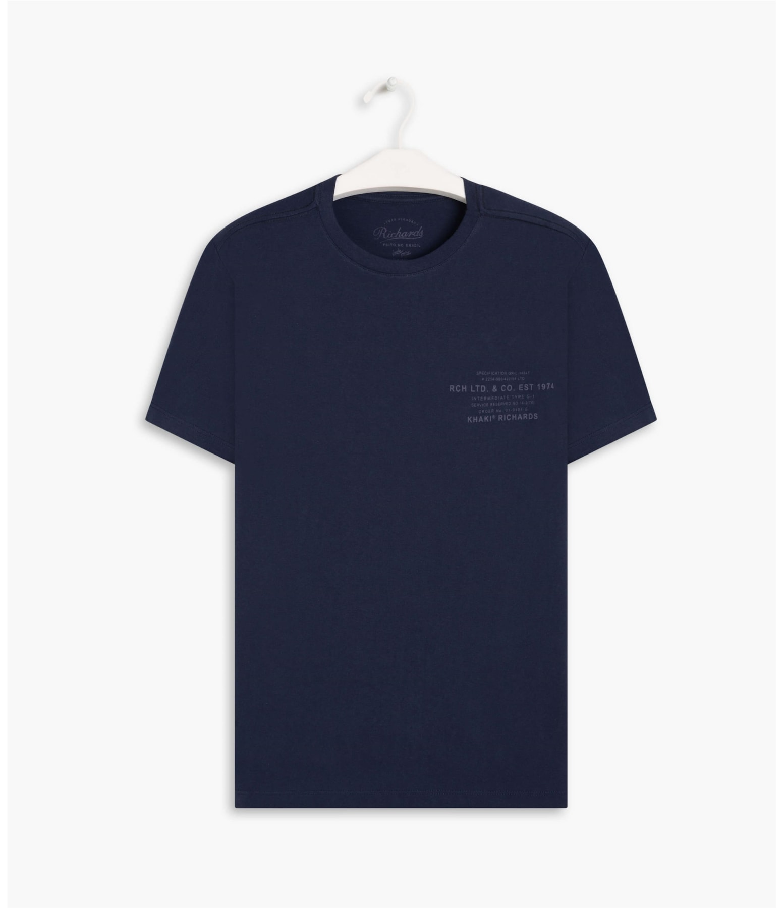 T-Shirt Mm Khaki Richards Dark Navy