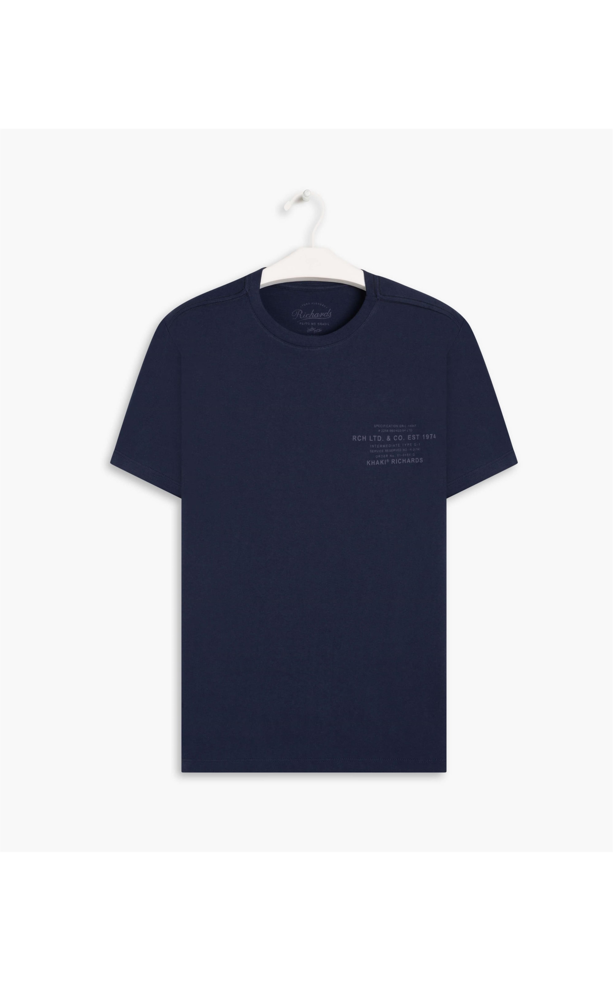 T-Shirt Mm Khaki Richards Dark Navy