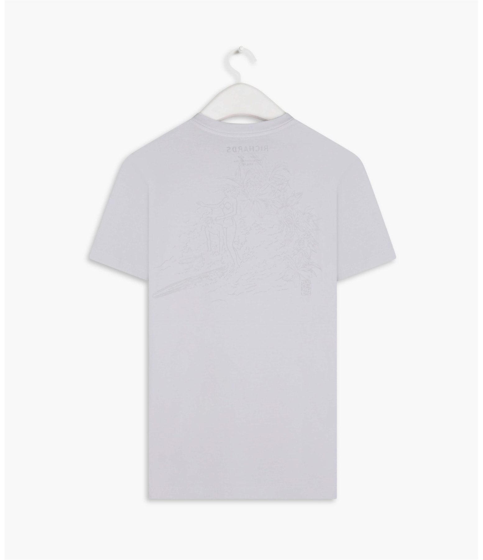 T-Shirt Mm Lady Surf Mc Branco
