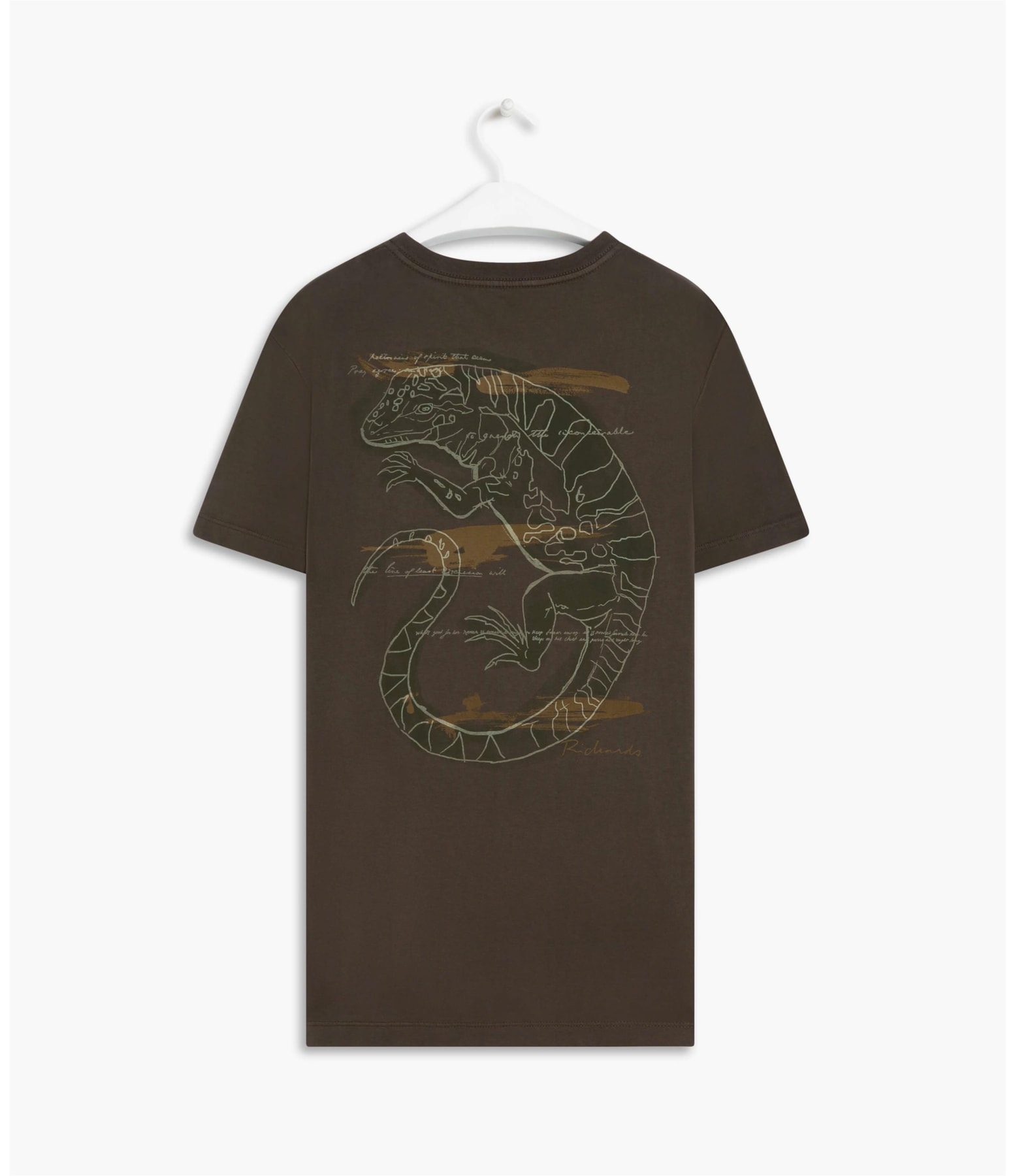 T-Shirt Mm Lagarto Mc Tabaco