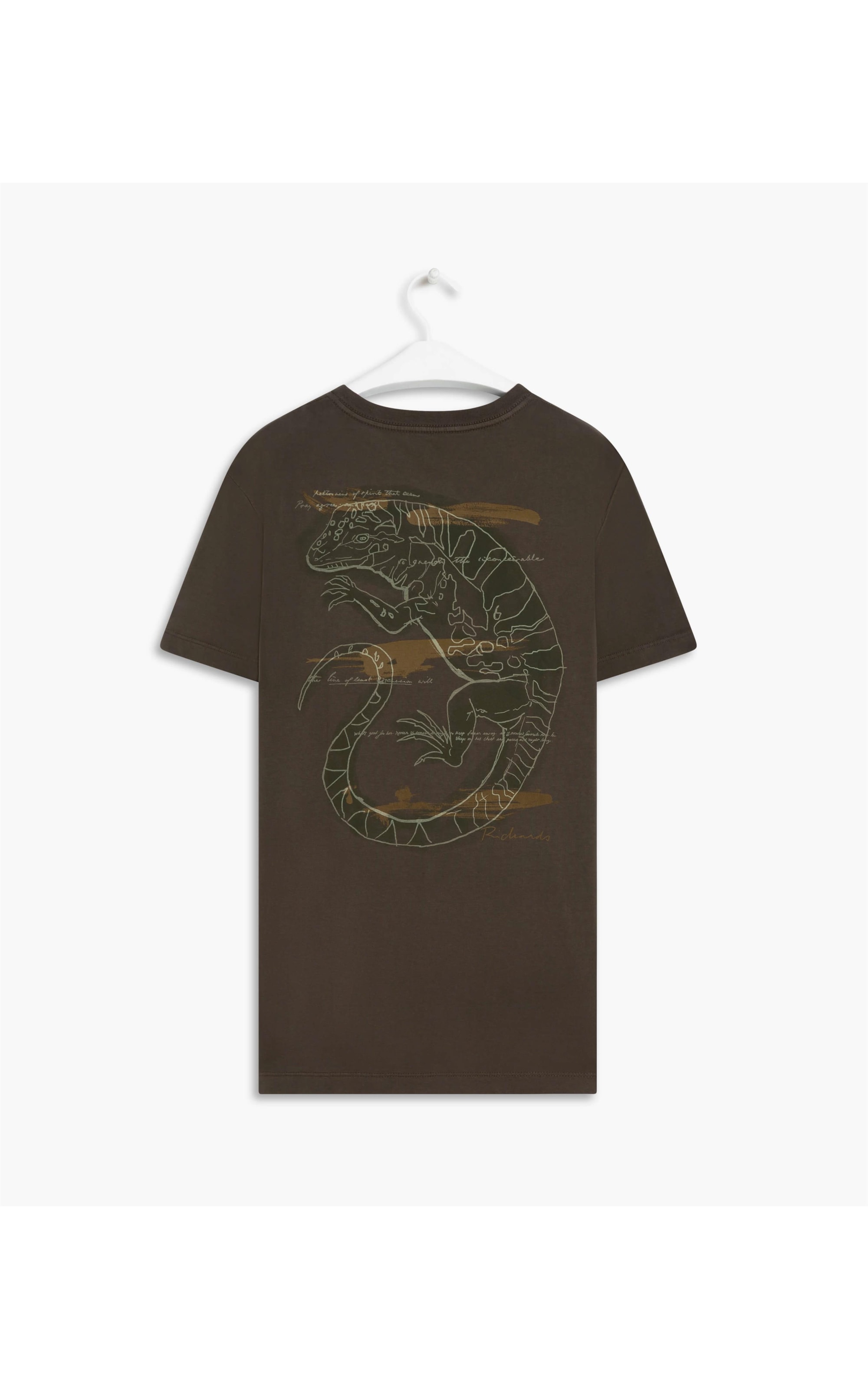 T-Shirt Mm Lagarto Mc Tabaco