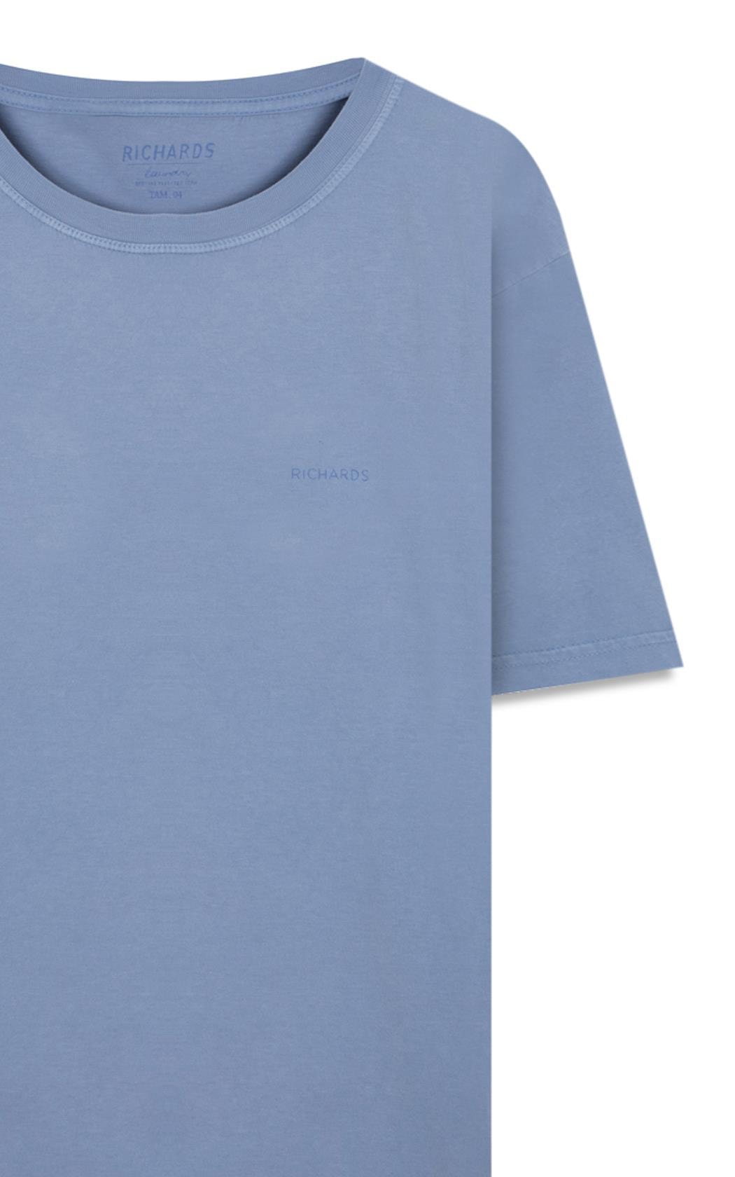 T-Shirt Mm Laundry Lisa Azul Pervante