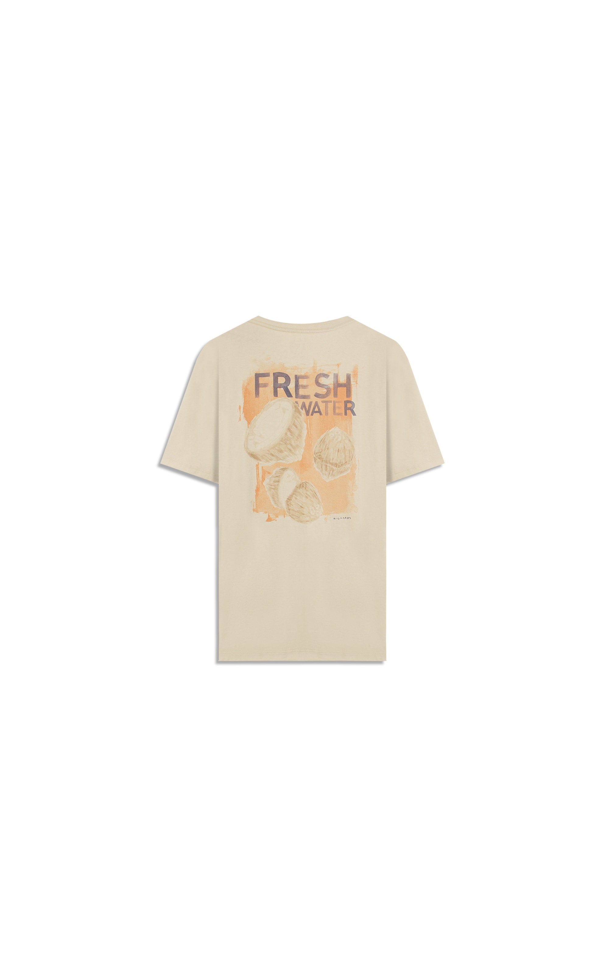 T-Shirt Mm Linen Fresh Water Costas Bf Silver
