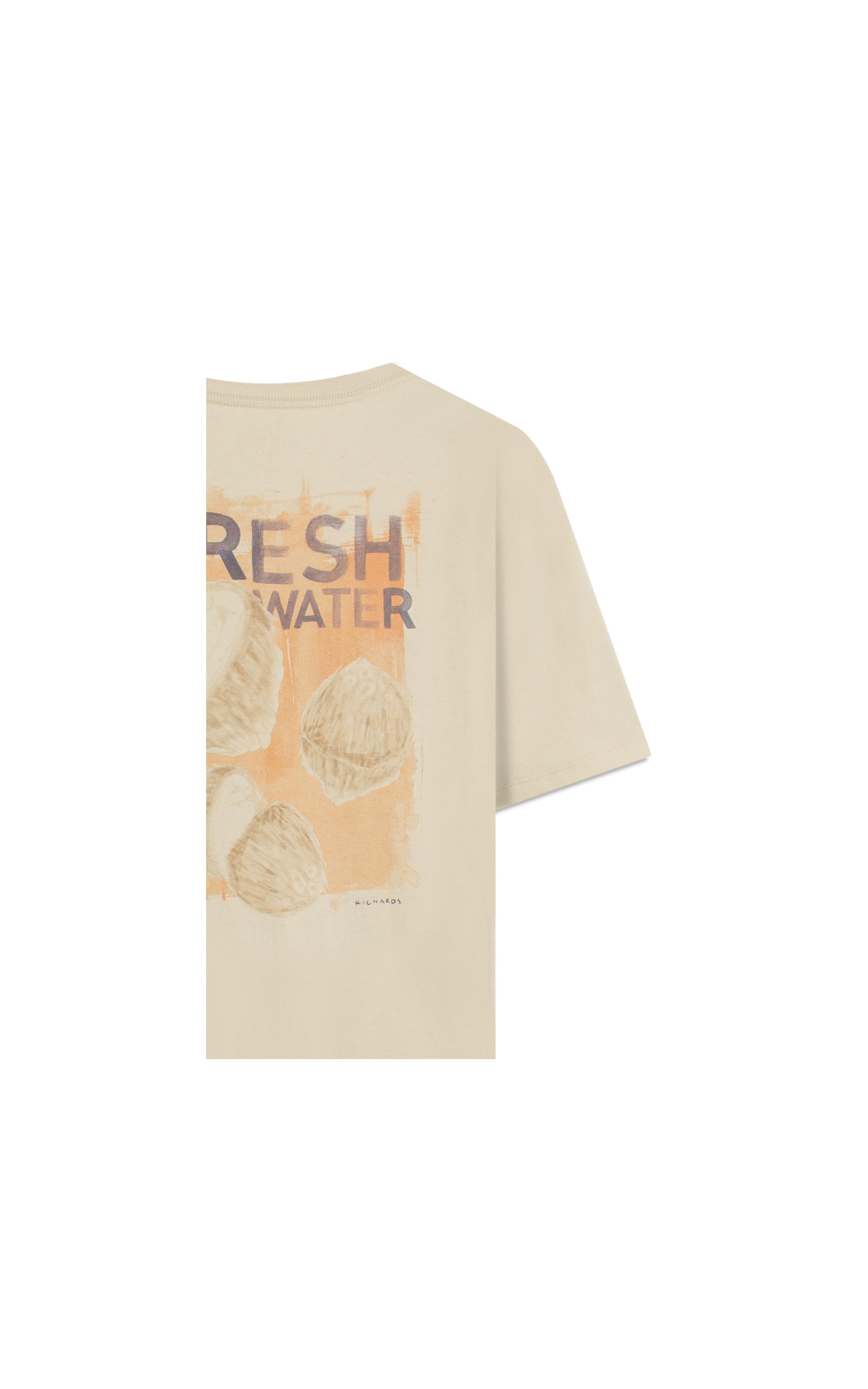 T-Shirt Mm Linen Fresh Water Costas Bf Silver
