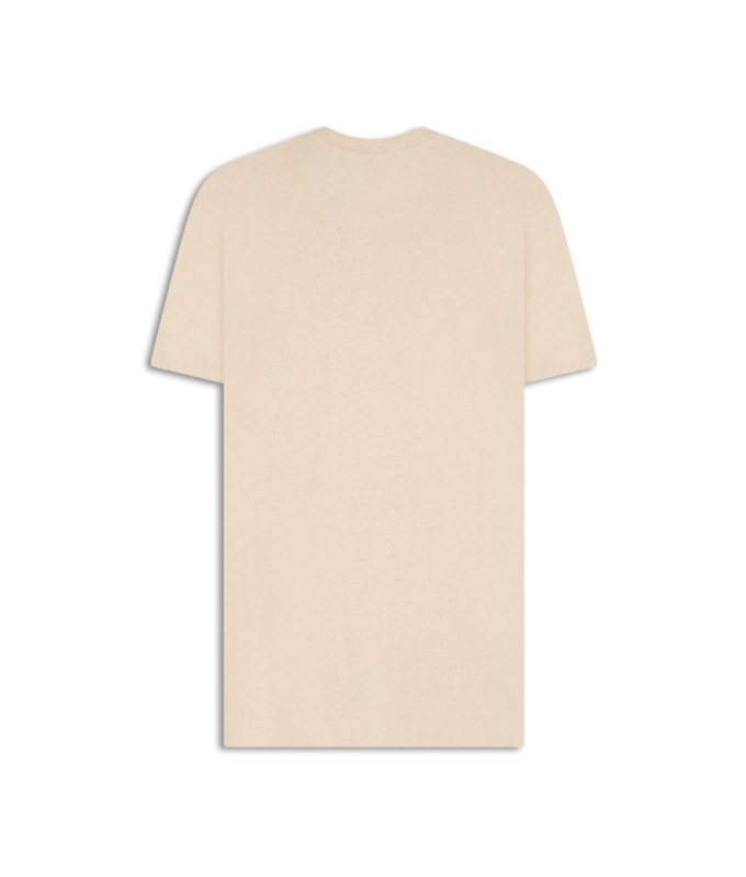 T-Shirt Mm Linho Mc Bf Natural