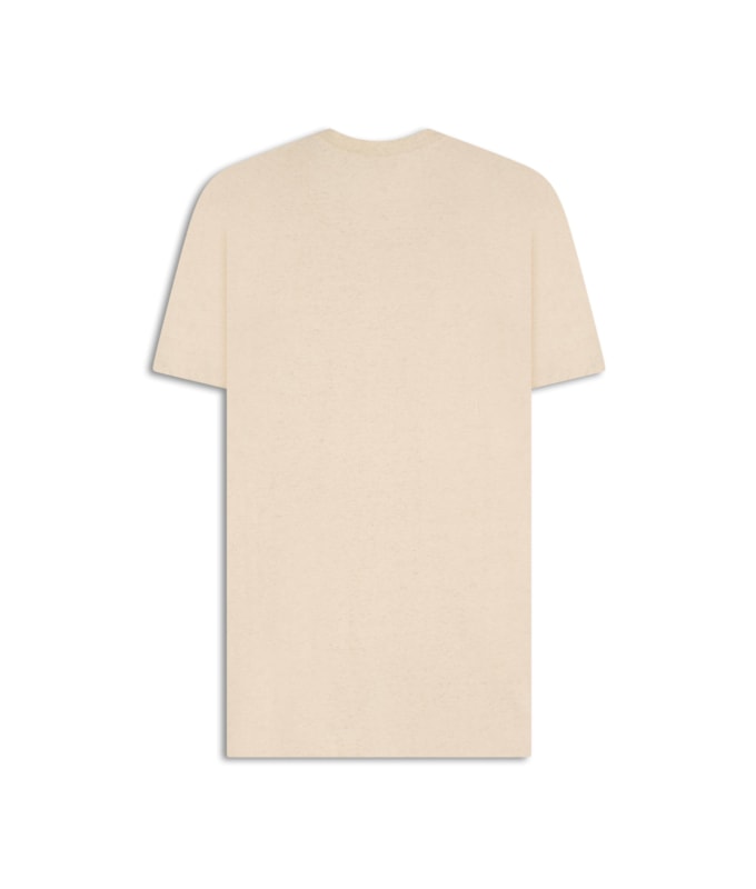T-Shirt Mm Linho Mc Bf Natural