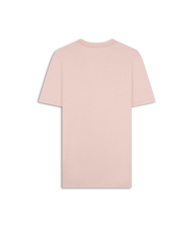 T-Shirt Mm Linho Mc Bf Pessego