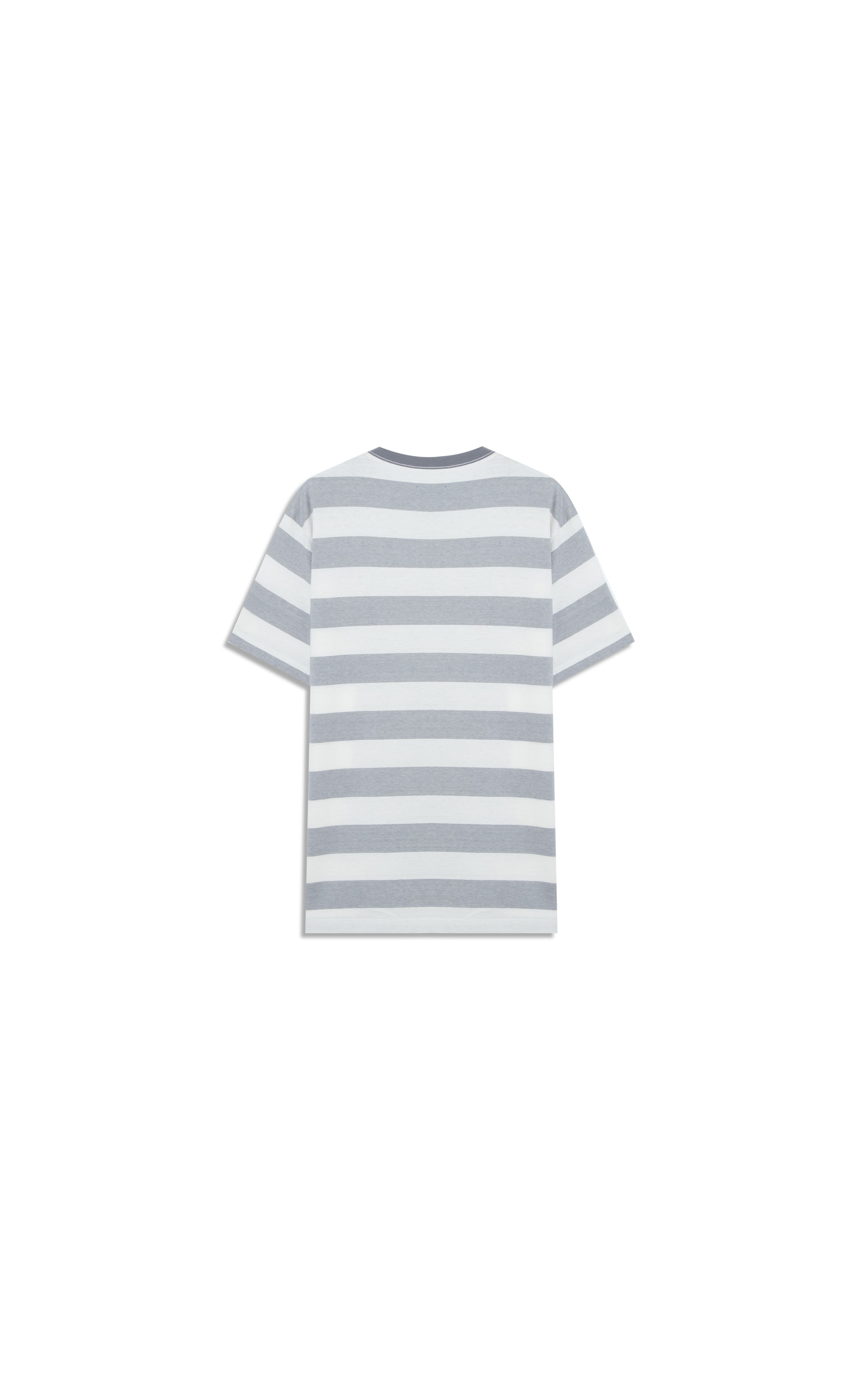 T-Shirt Mm Listrada Audi Cinza Claro