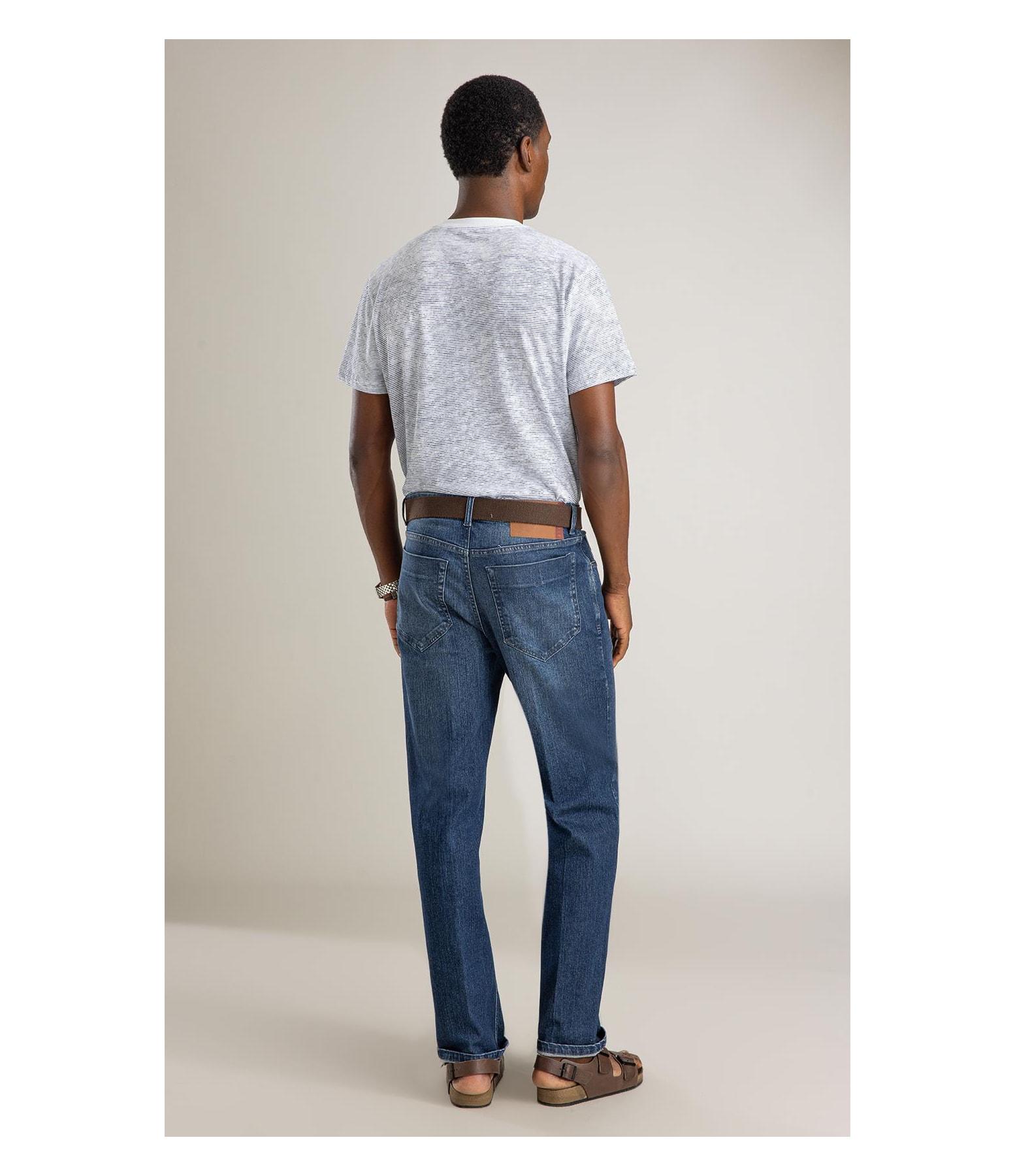 T-Shirt Mm Listrada Marine Sport Bf Marinho