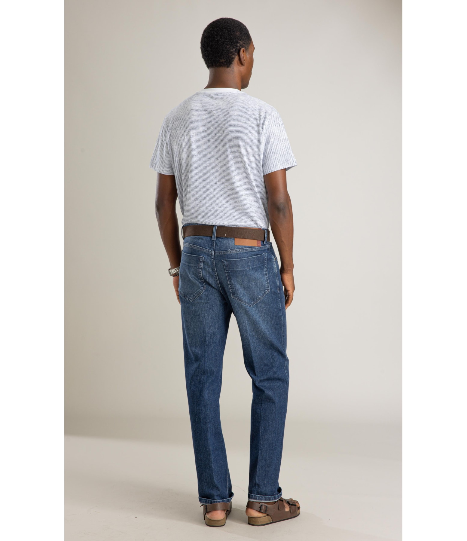 T-Shirt Mm Listrada Marine Sport Bf Marinho