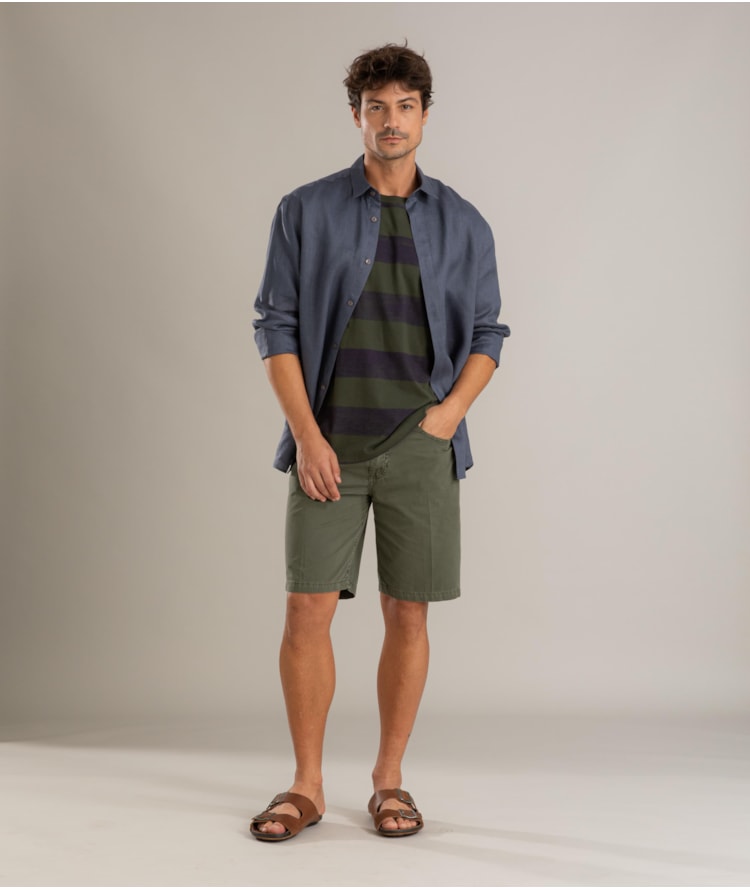 T-Shirt Mm Listrada Mc Floresta