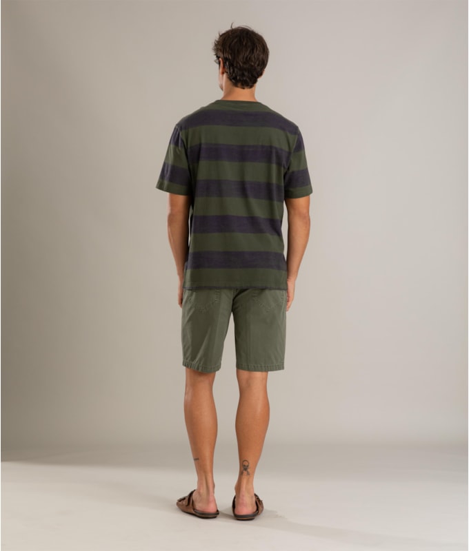 T-Shirt Mm Listrada Mc Floresta