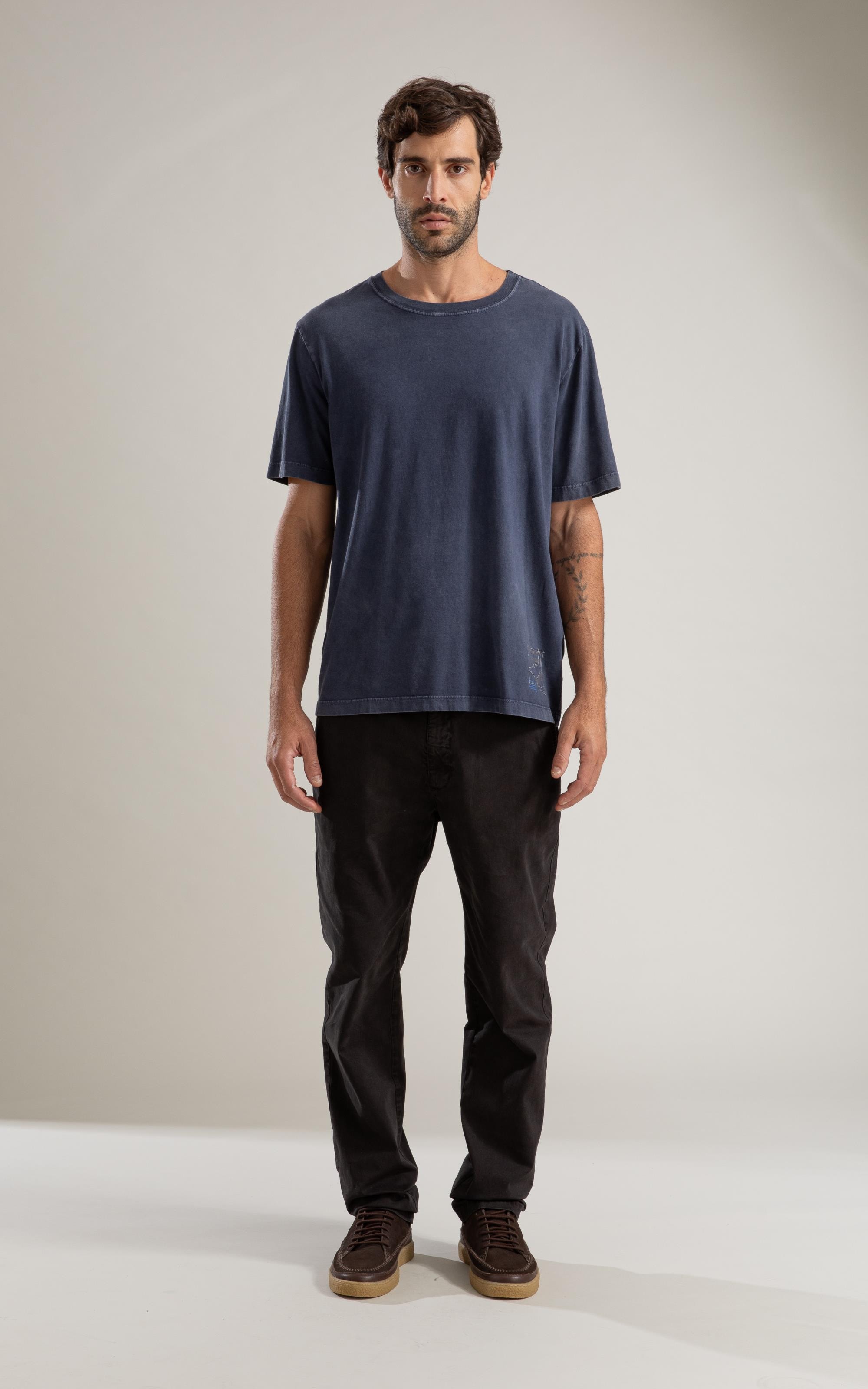 T-Shirt  Mm Little Shark New Classic Dark Blue