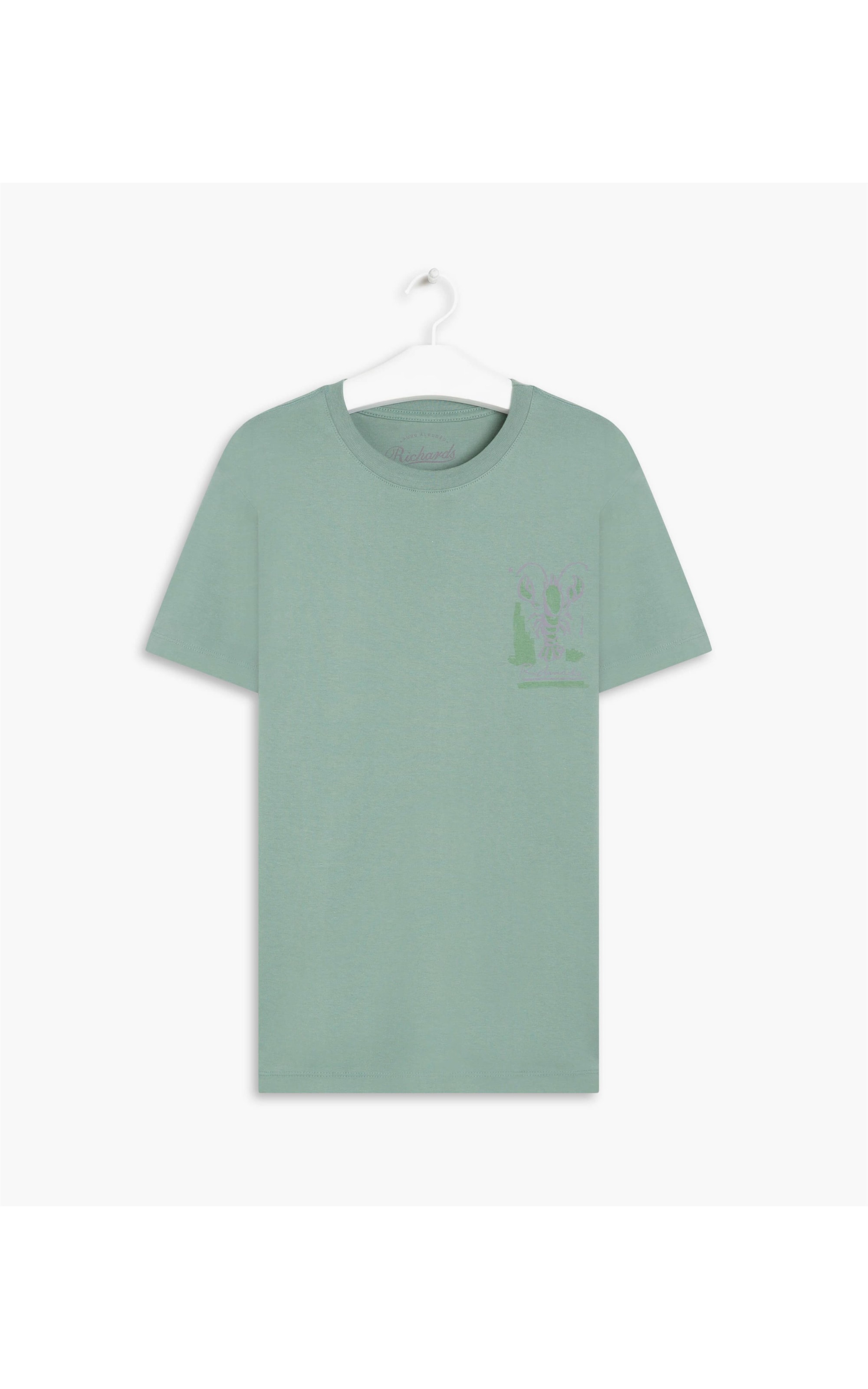T-Shirt Mm Lobster Peito Verde Militar