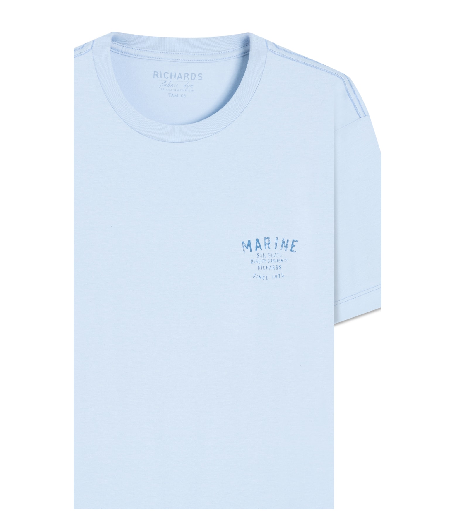 T-Shirt Mm Marine Azul Claro
