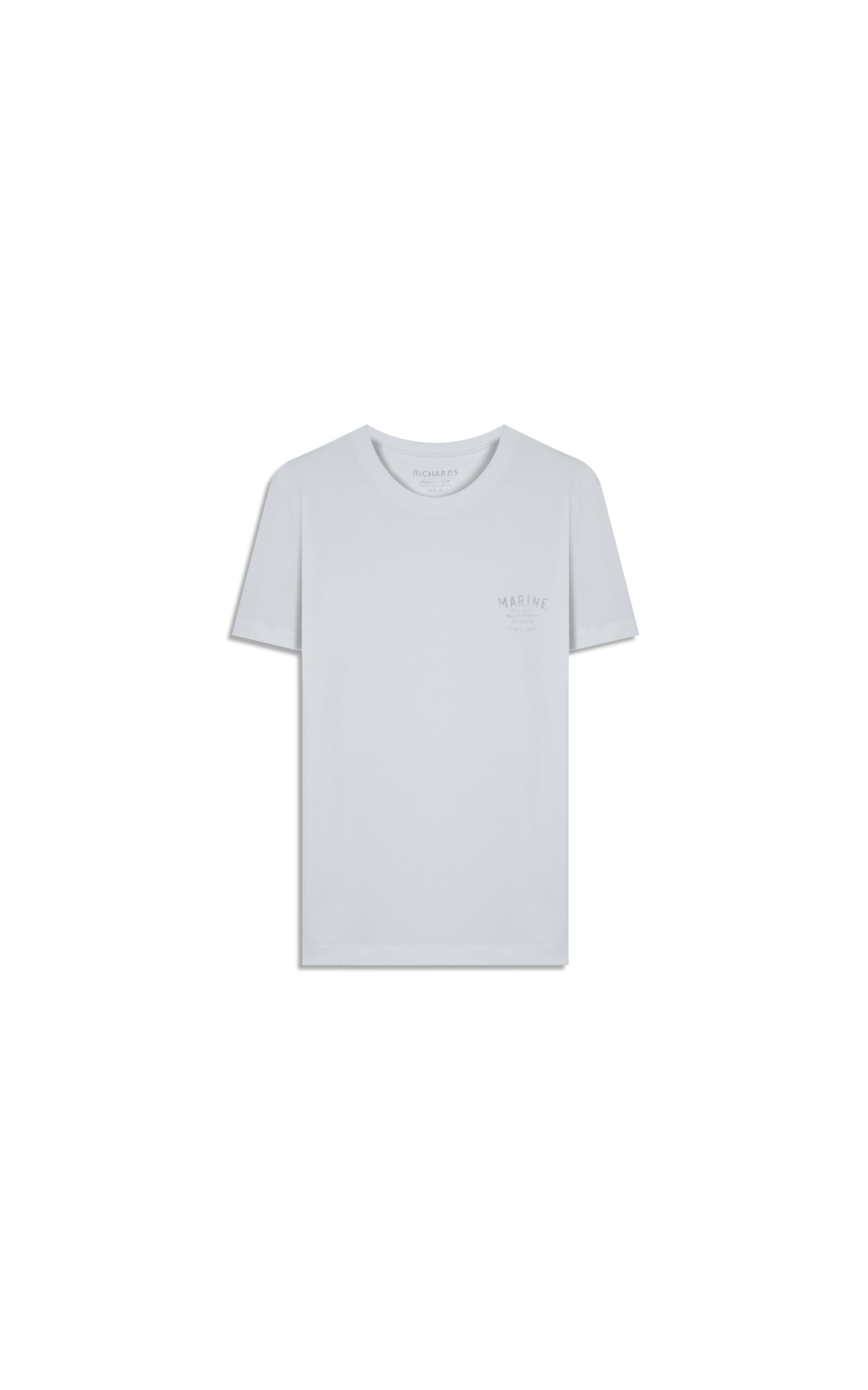 T-Shirt Mm Marine Off White