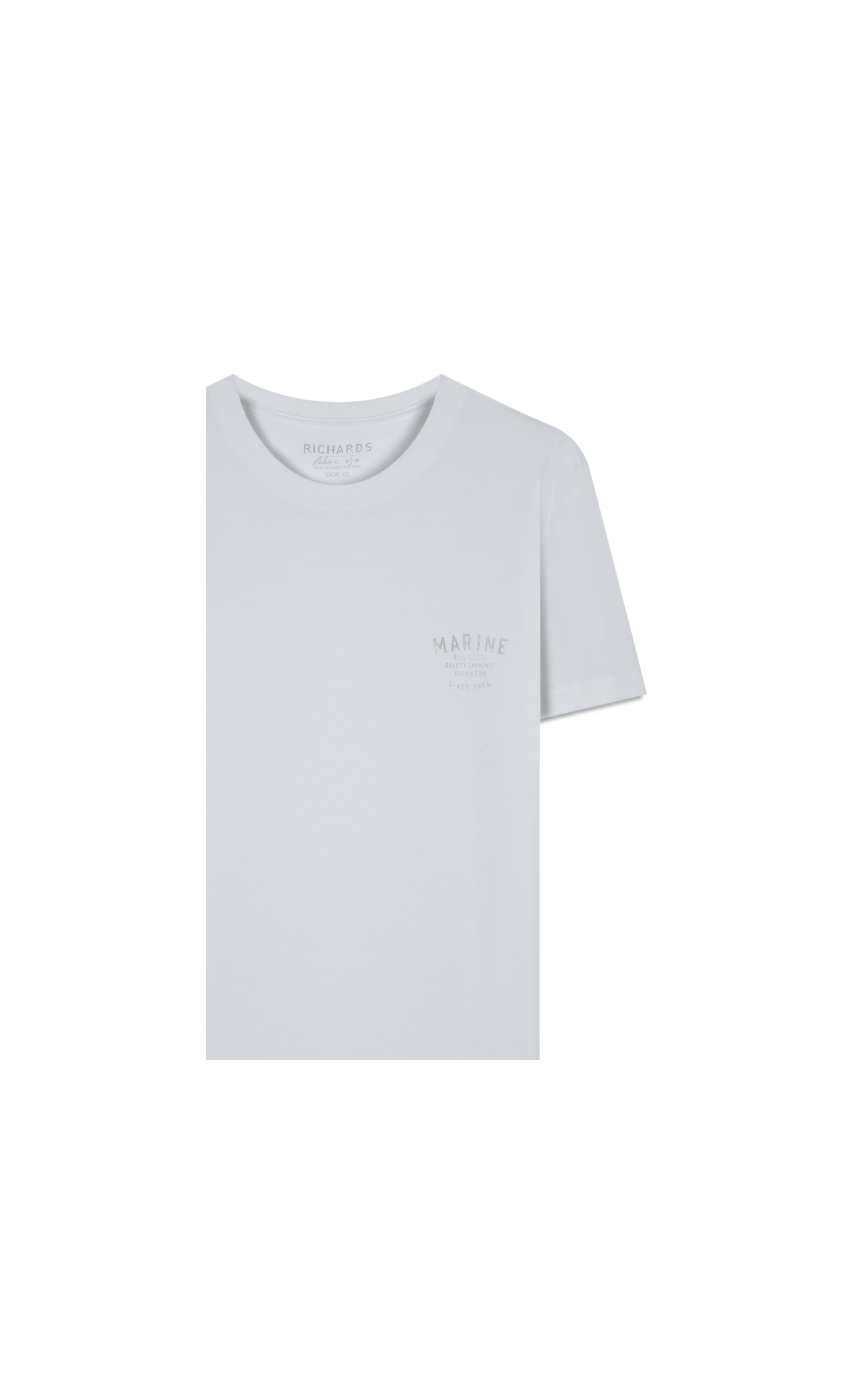 T-Shirt Mm Marine Off White