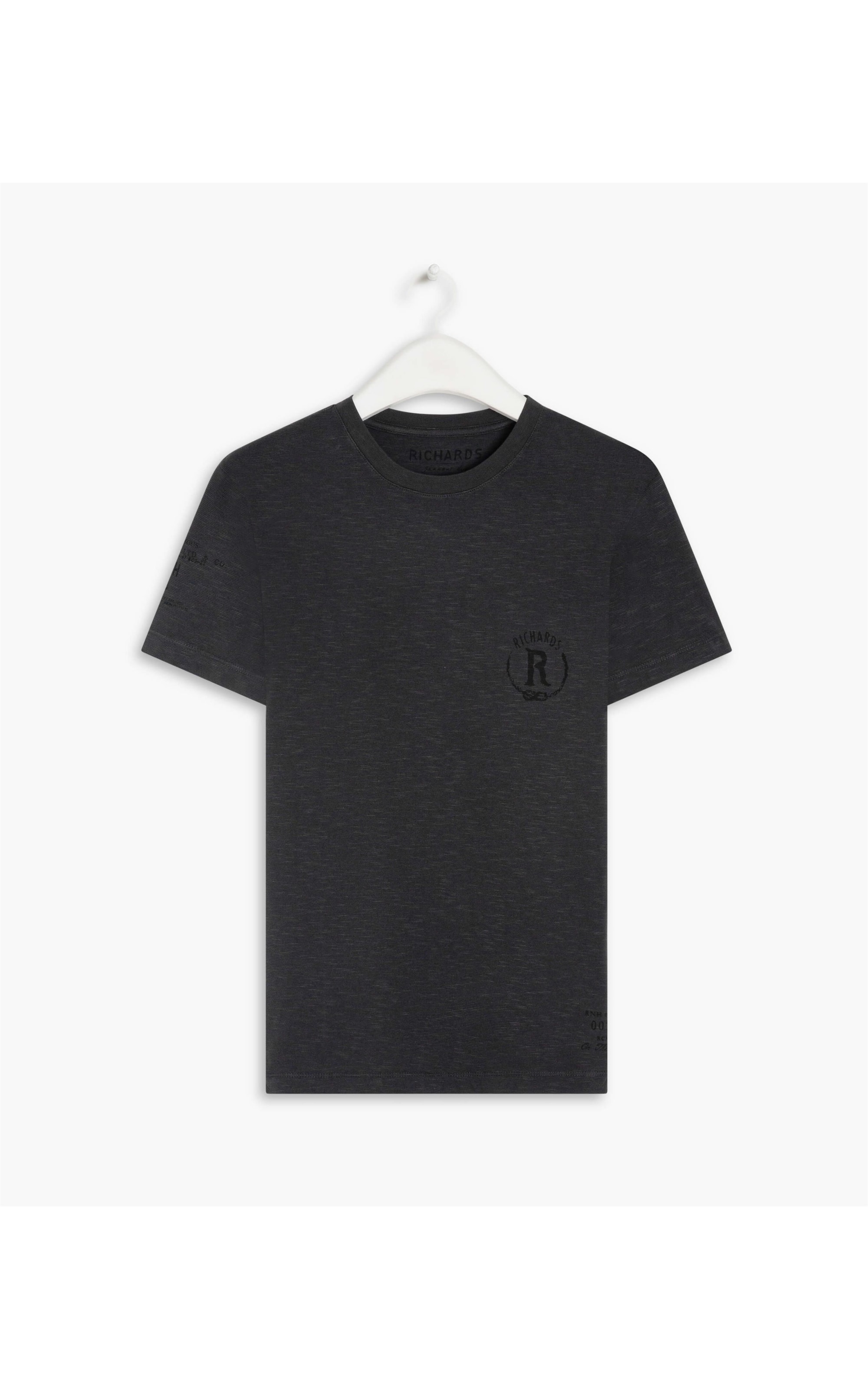 T-Shirt Mm Mini Stripe Richards Grafite
