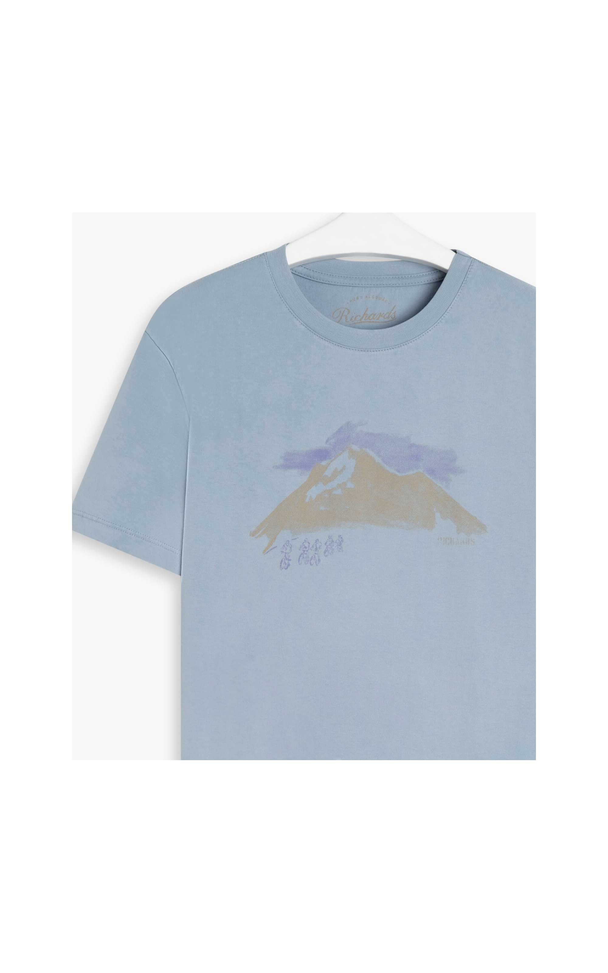 T-Shirt Mm Montanha Mc Azul Chofer