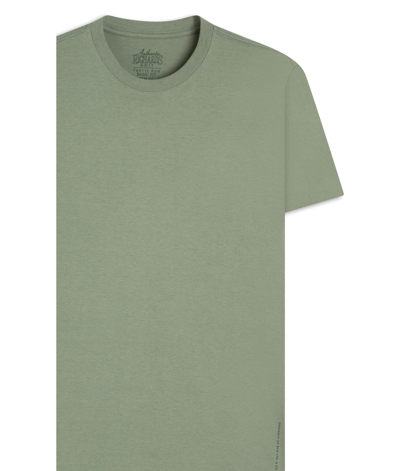 T-Shirt Mm New Property Basic Fit Verde Army