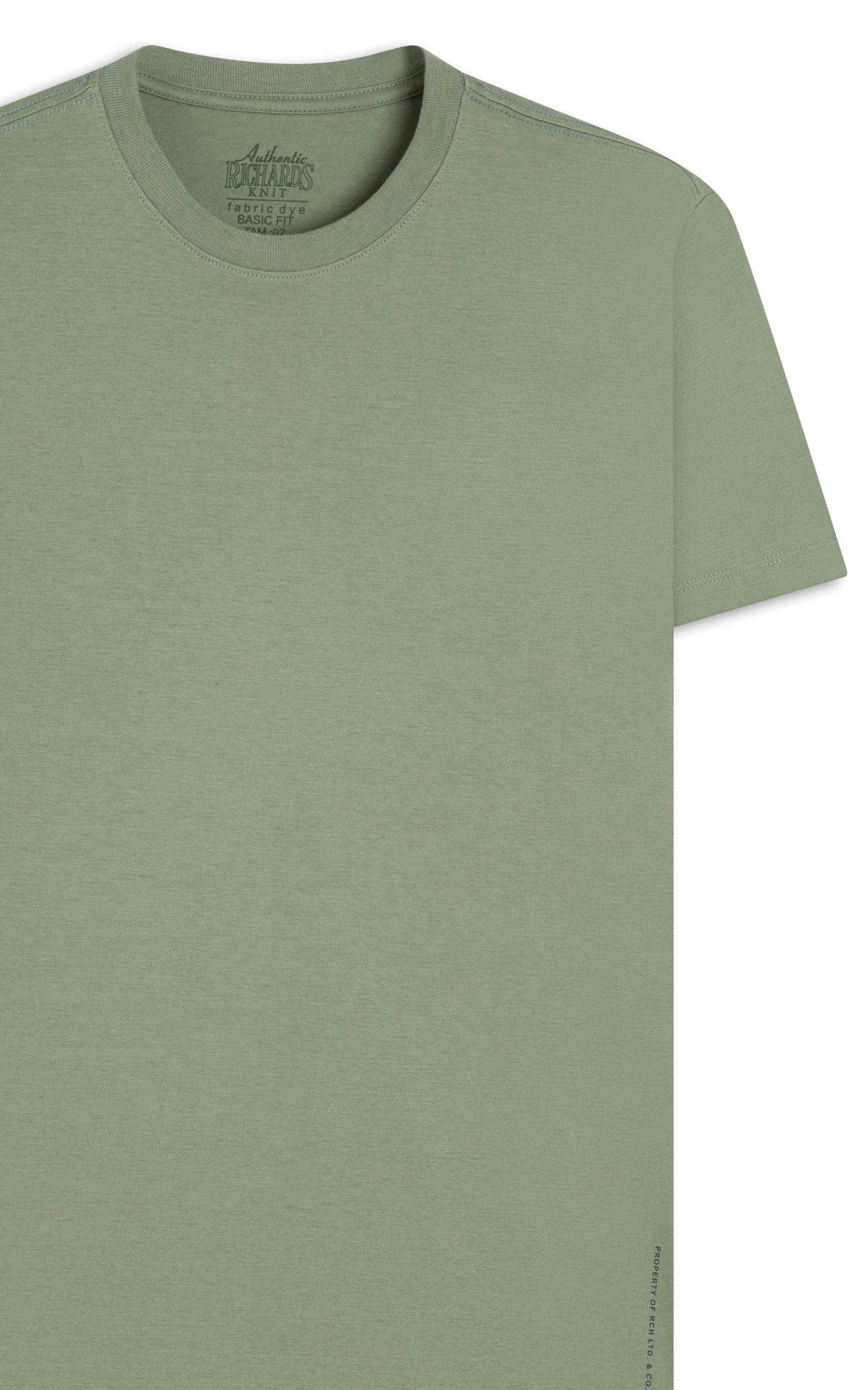 T-Shirt Mm New Property Basic Fit Verde Army