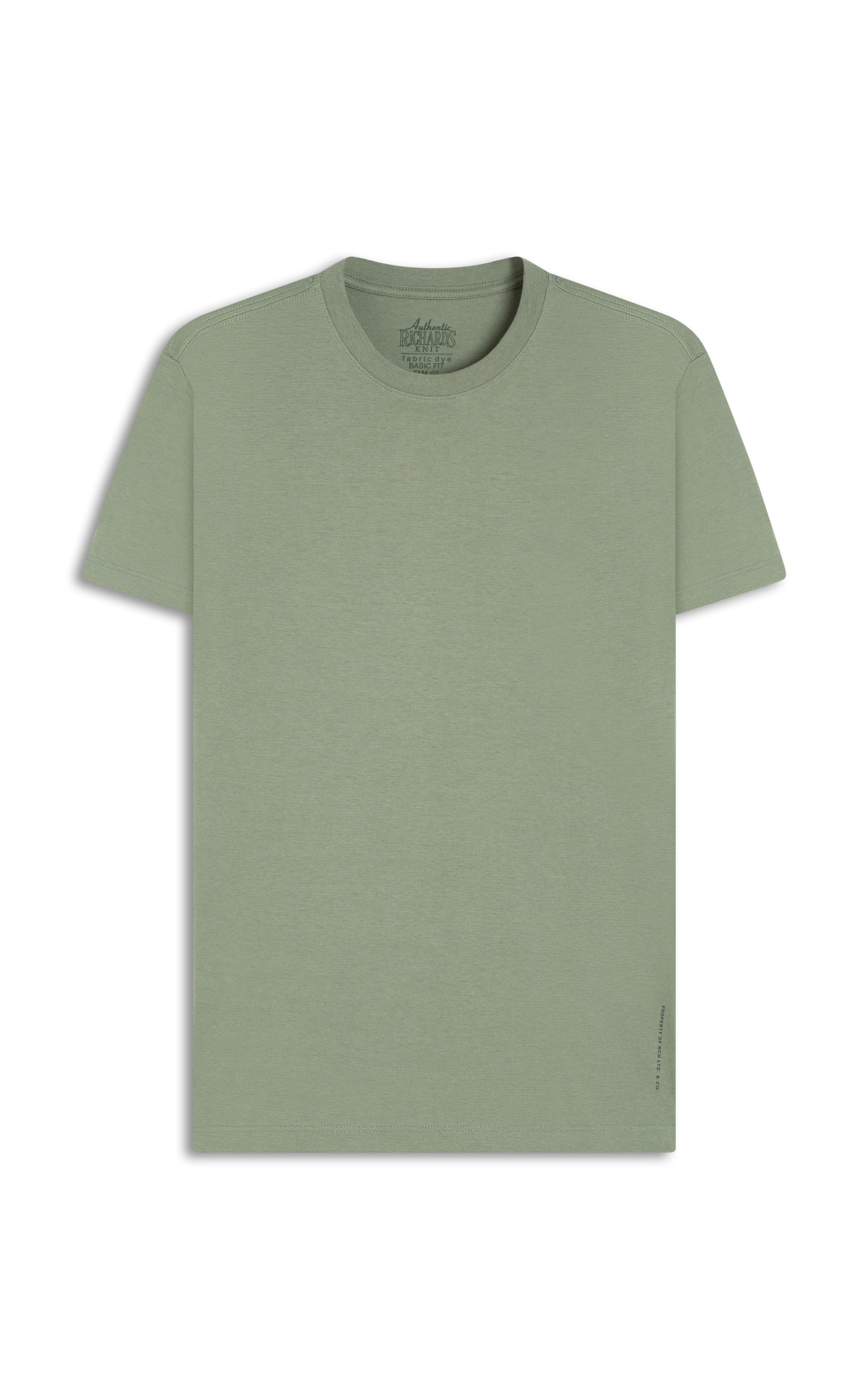 T-Shirt Mm New Property Basic Fit Verde Army
