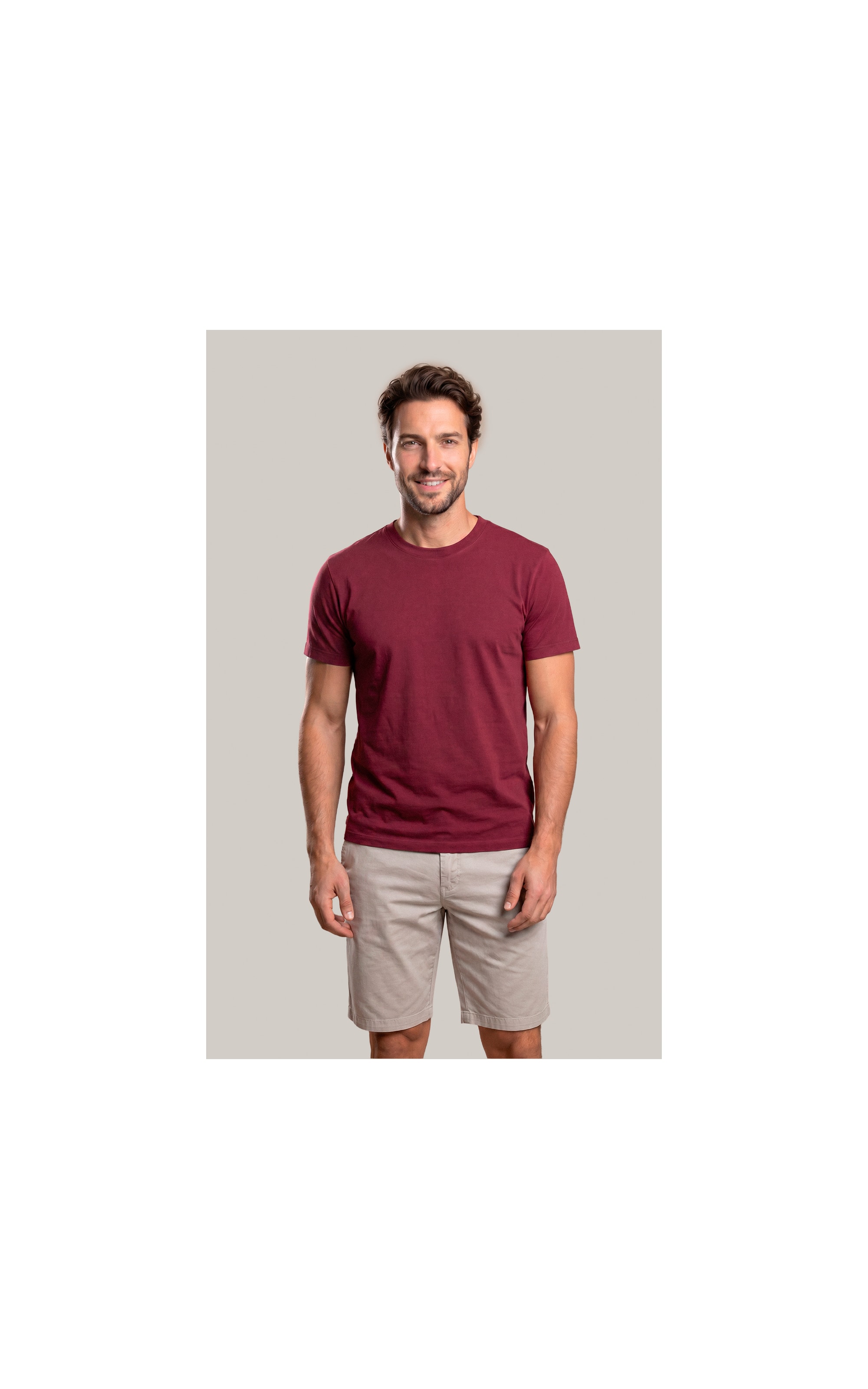 T-Shirt Mm New Property Basic Fit Vinho