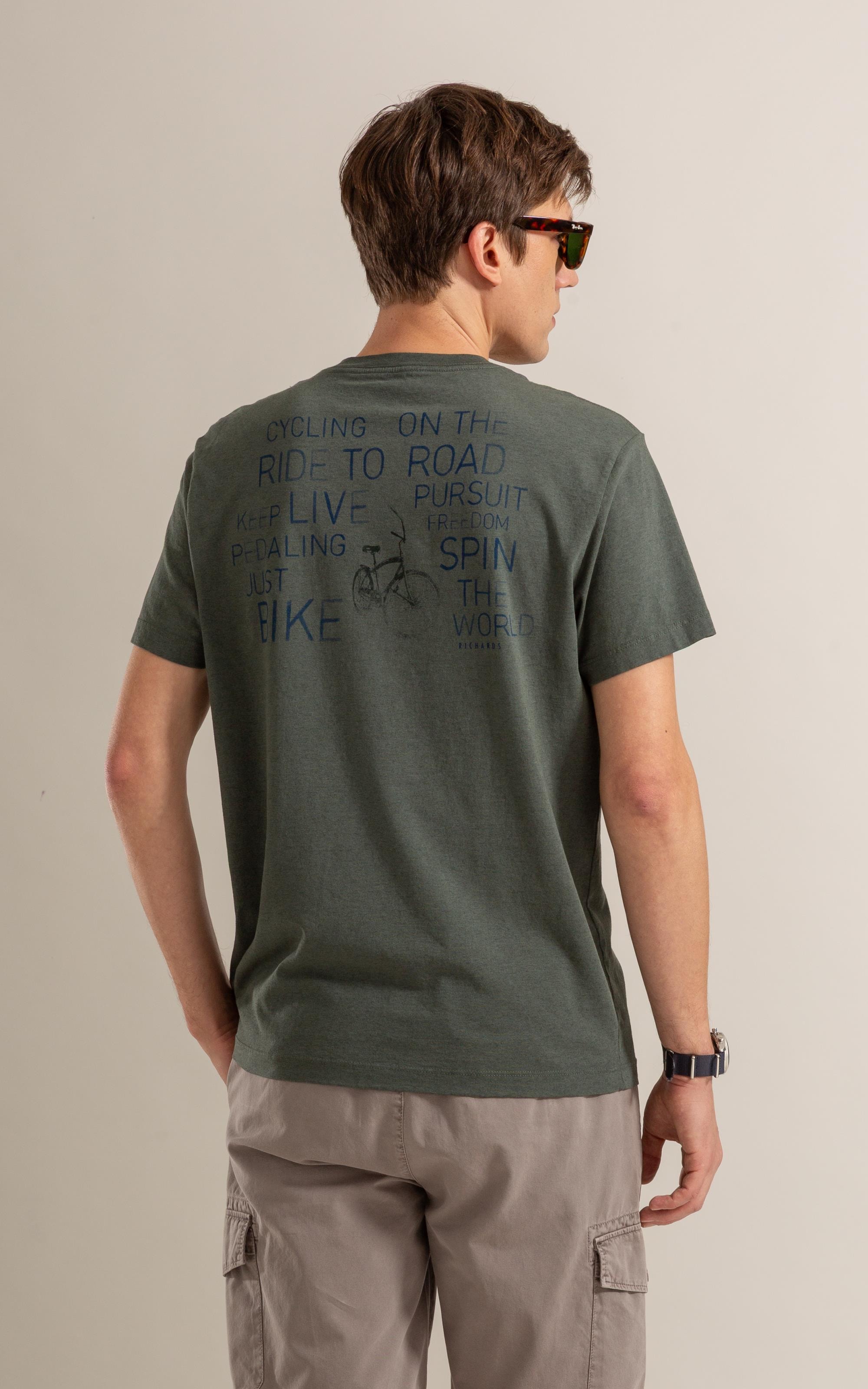 T-Shirt Mm Od Ride To Road Cta Bottle Mescla