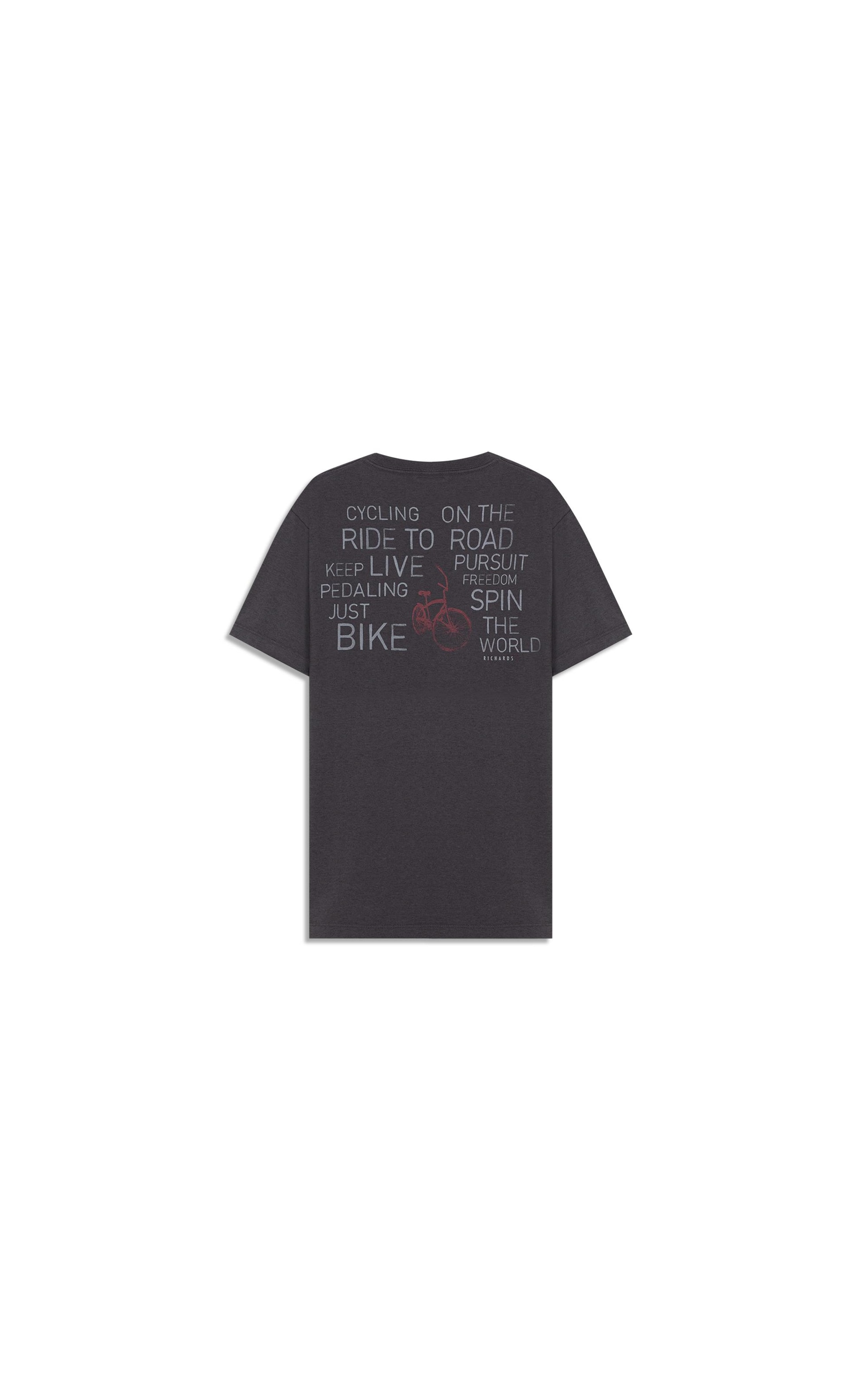 T-Shirt Mm Od Ride To Road Cta Silver Gray Mescla