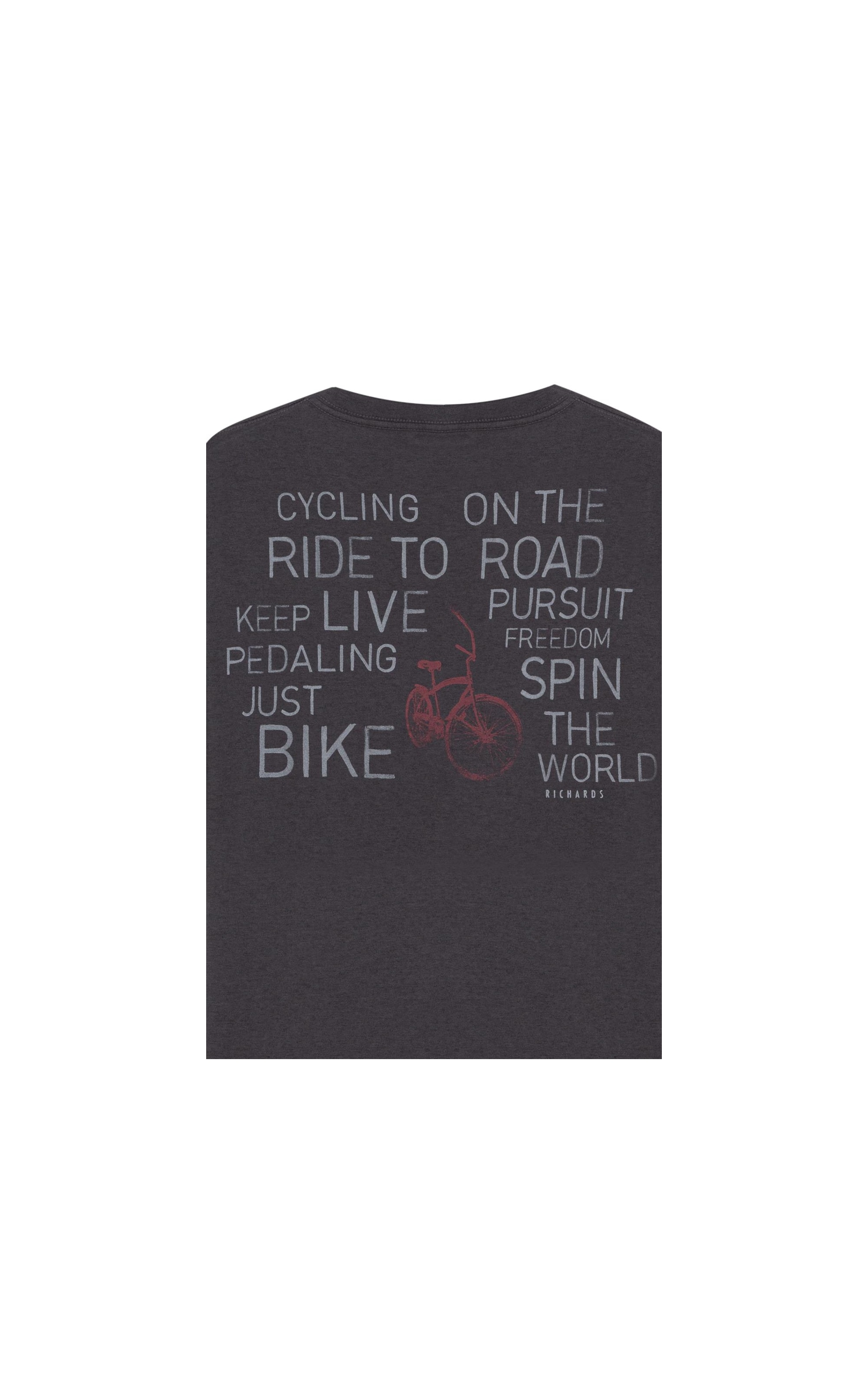 T-Shirt Mm Od Ride To Road Cta Silver Gray Mescla