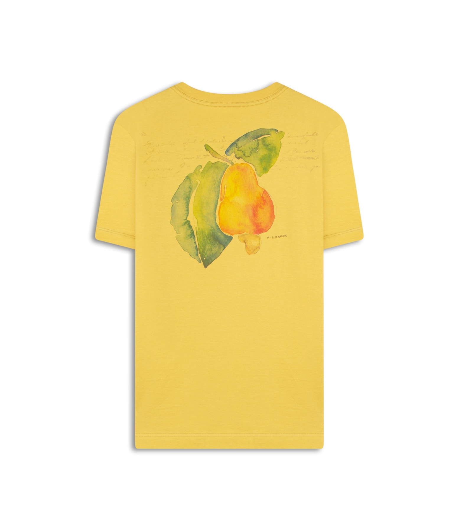 T-Shirt Mm Os Garotin Costas Bf Amarelo