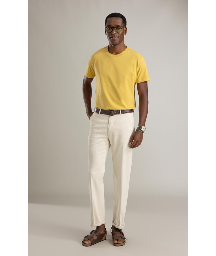 T-Shirt Mm Os Garotin Costas Bf Amarelo