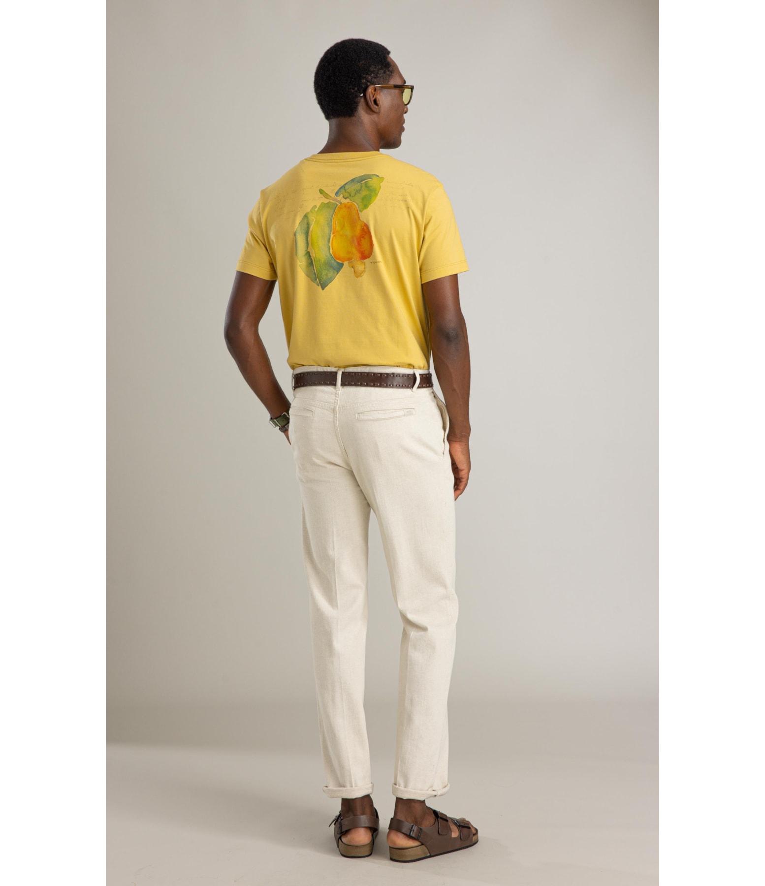 T-Shirt Mm Os Garotin Costas Bf Amarelo