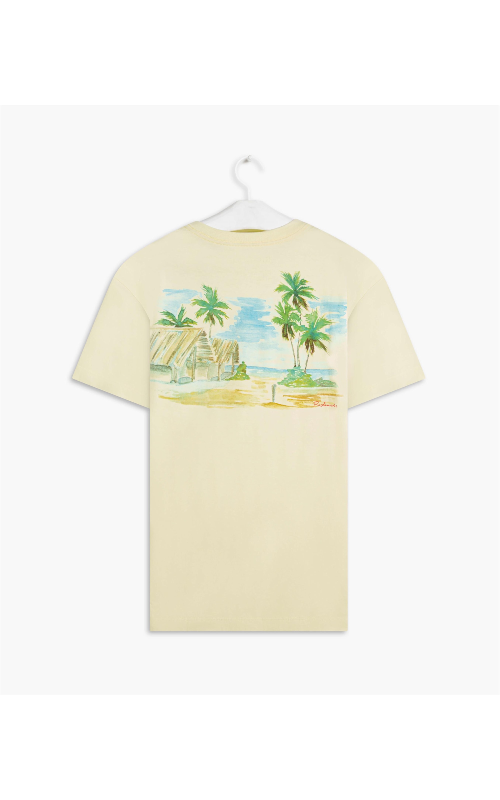 T-Shirt Mm Palm Hut Mc Amarelo Limao
