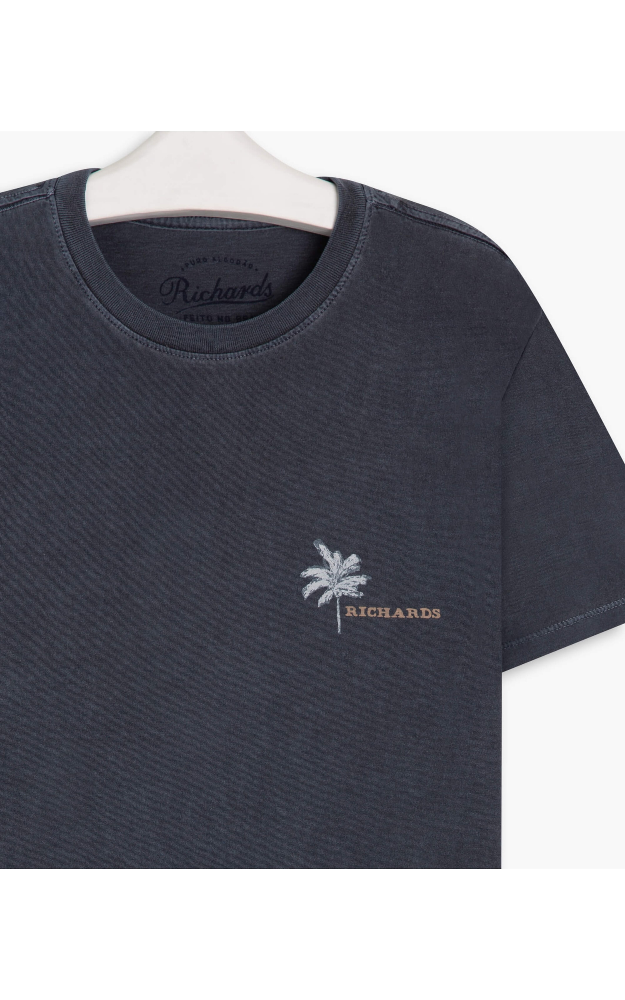 T-Shirt Mm Palm Trees Dark Navy