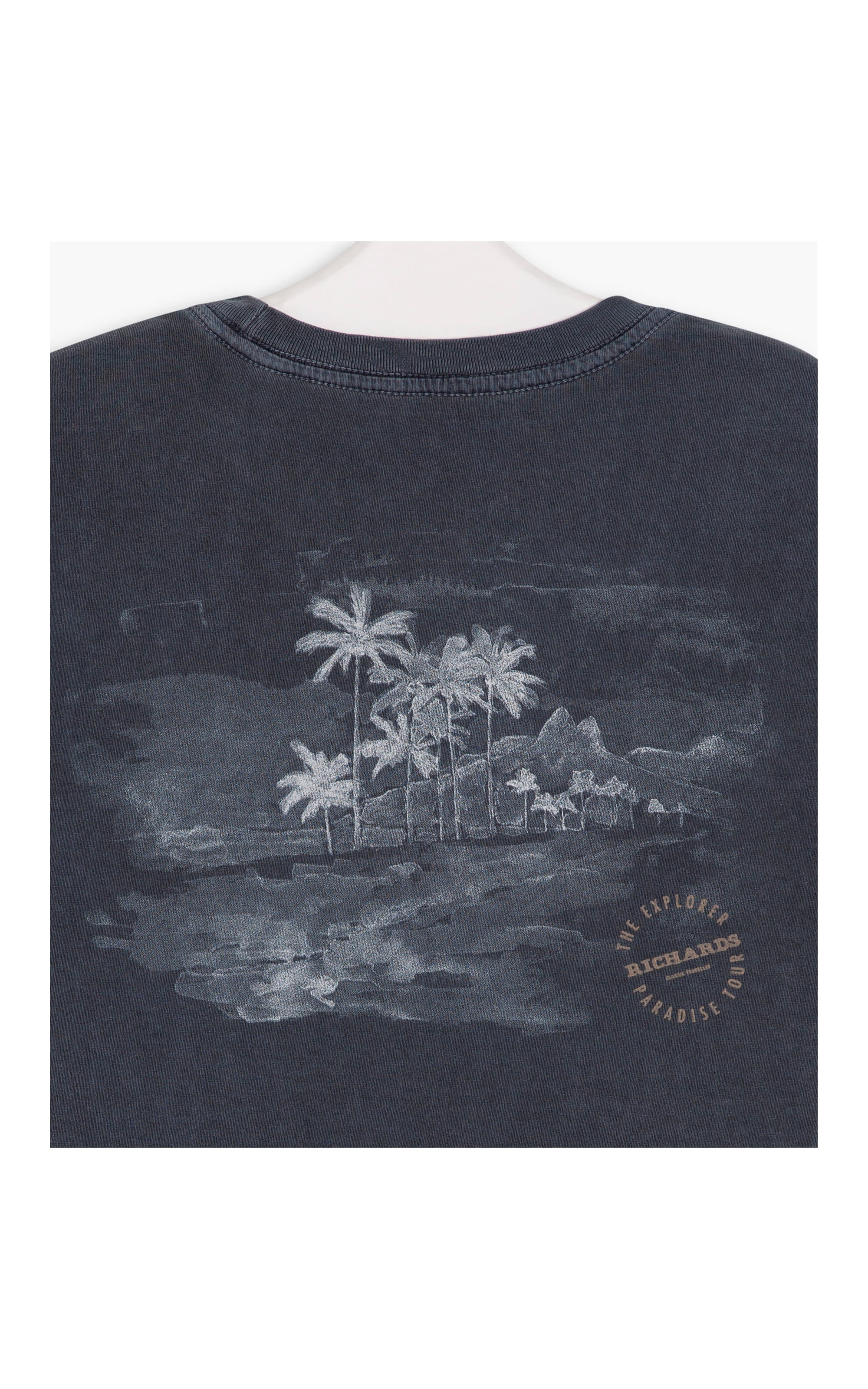 T-Shirt Mm Palm Trees Dark Navy
