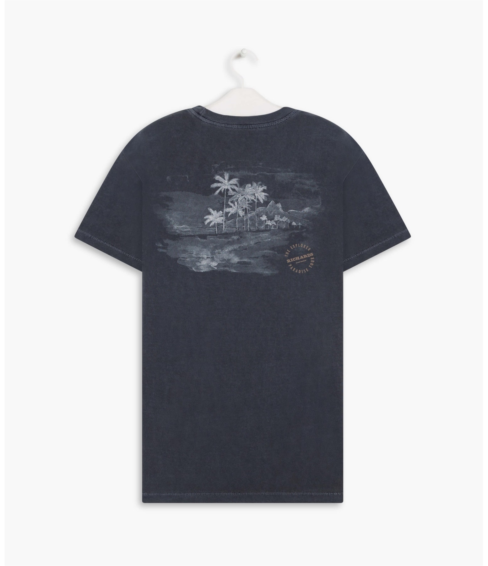 T-Shirt Mm Palm Trees Dark Navy