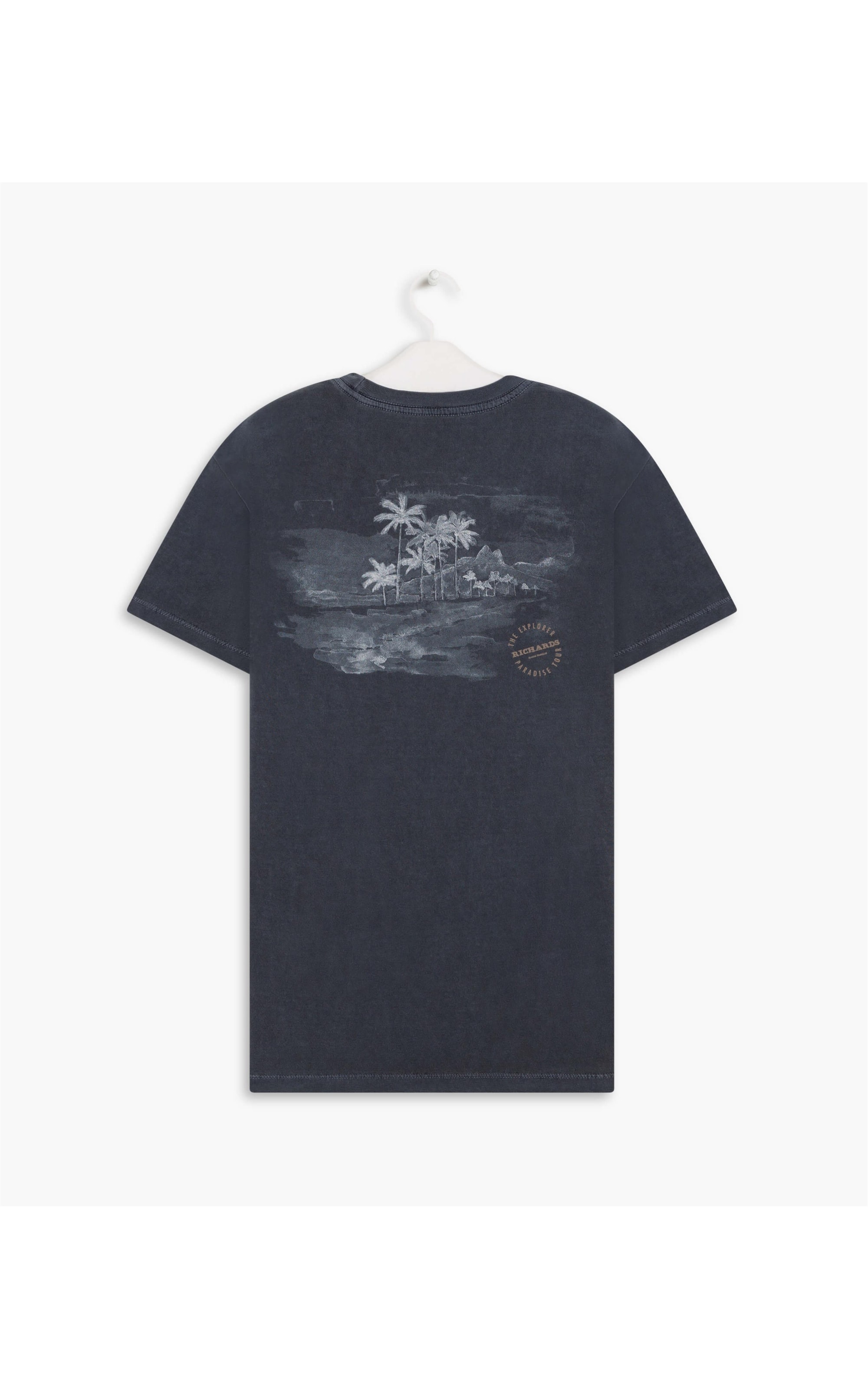 T-Shirt Mm Palm Trees Dark Navy