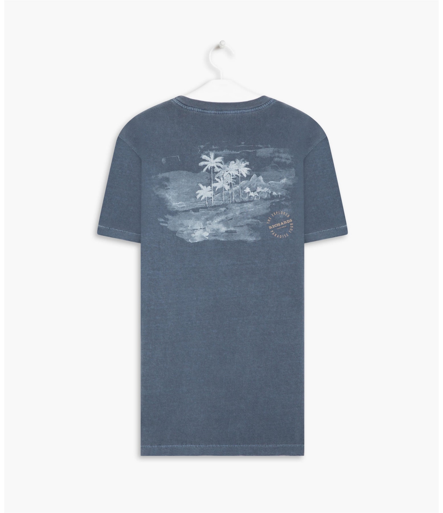 T-Shirt Mm Palm Trees Marinho