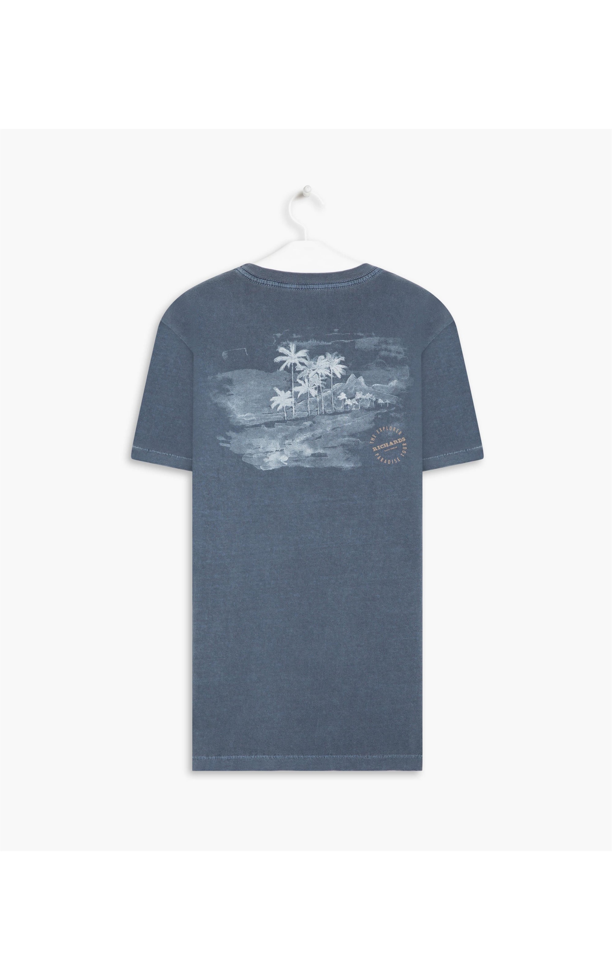 T-Shirt Mm Palm Trees Marinho