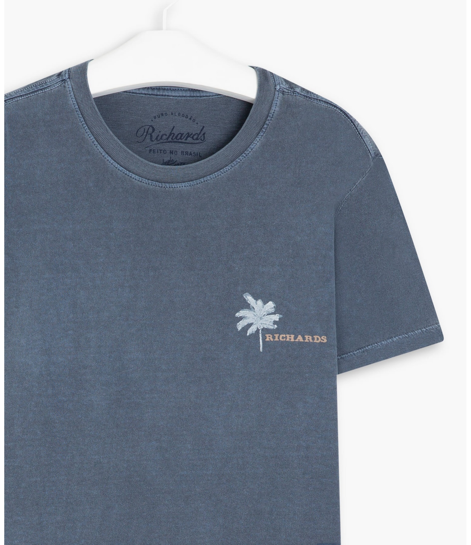 T-Shirt Mm Palm Trees Marinho