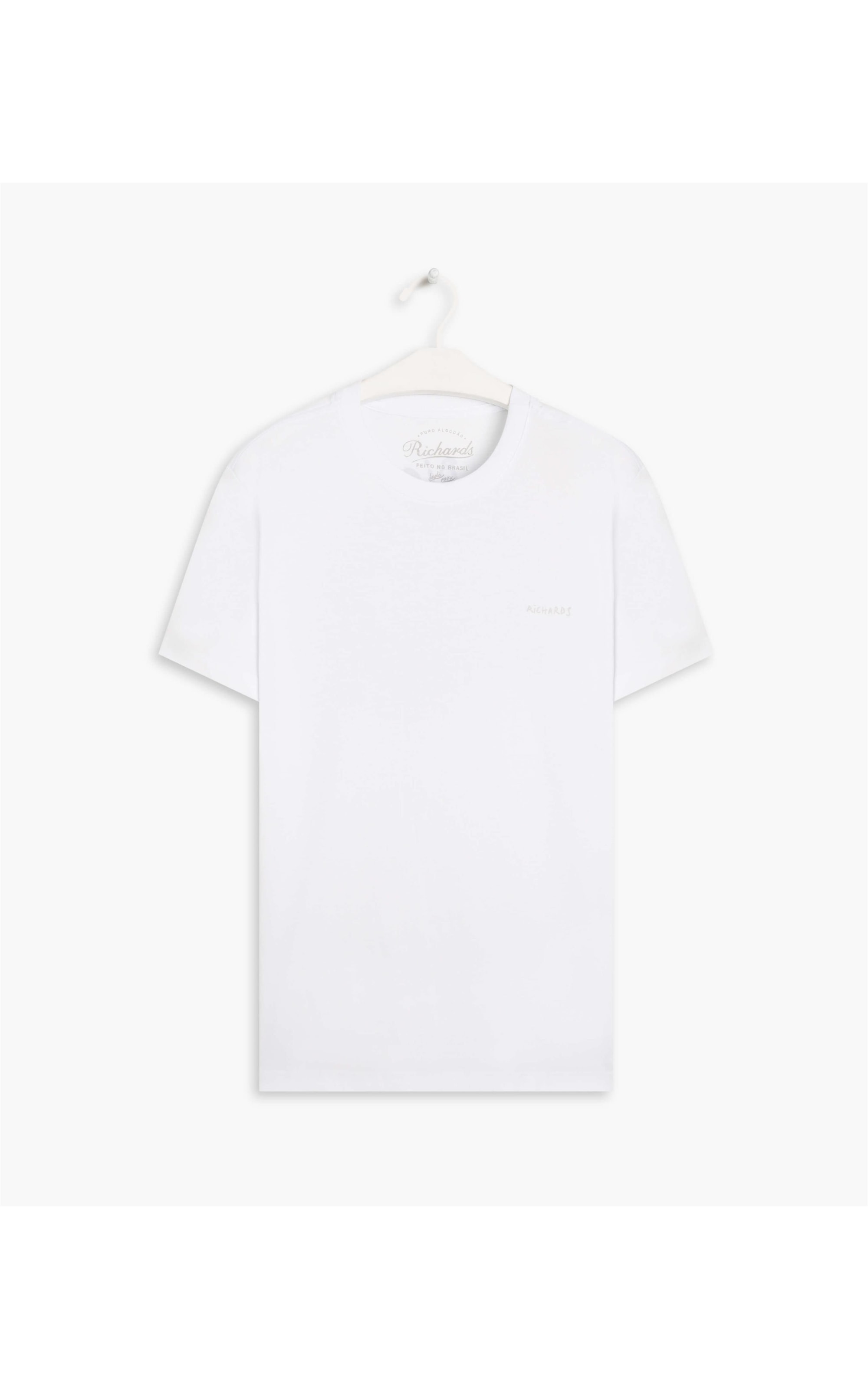 T-Shirt Mm Peace Hope Joy Branco